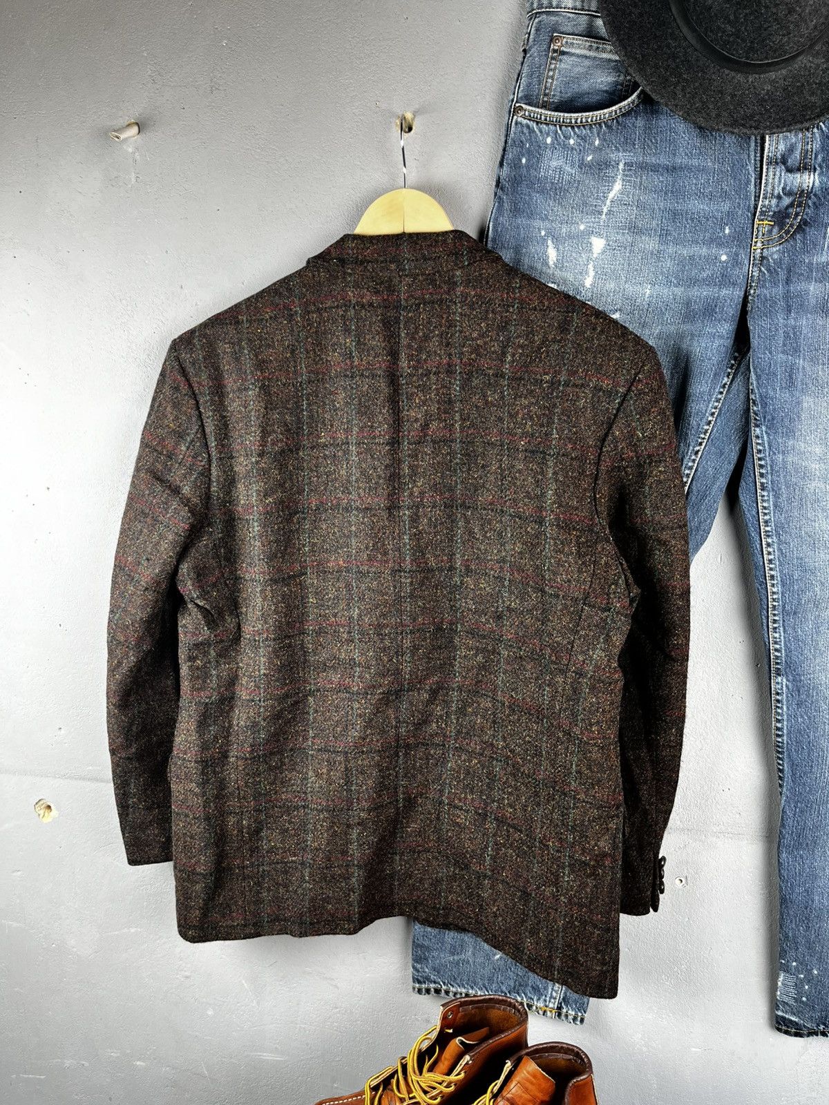 Harris Tweed Harris Tweed wool blazer jacket Size US M / EU 48-50 / 2 - 12 Thumbnail