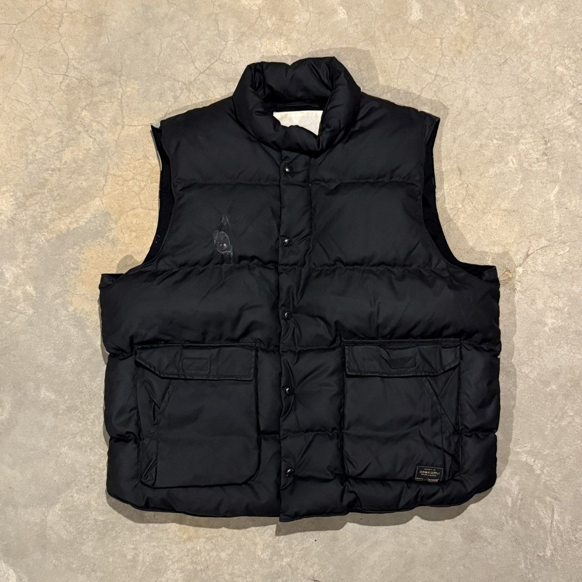 Denim & Supply Ralph Lauren Vtg Ralph Lauren Flag Puffer Vest ERD Grunge Distressed Y2K Size US XXL / EU 58 / 5 - 4 Thumbnail