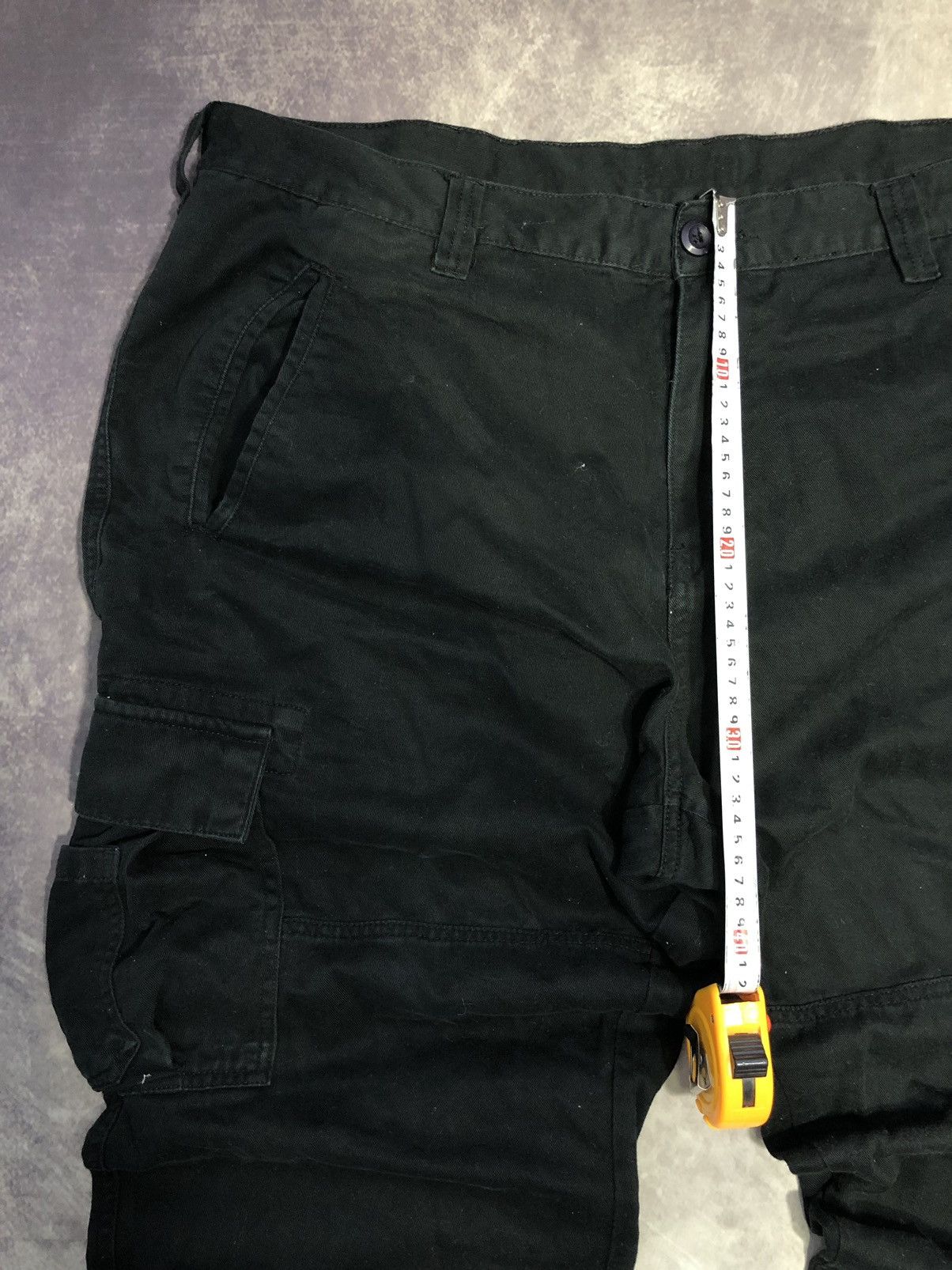 JNCO Vintage Bugle Boy Double Knee Cargo Jeans Y2K Size US 36 / EU 52 - 8 Thumbnail