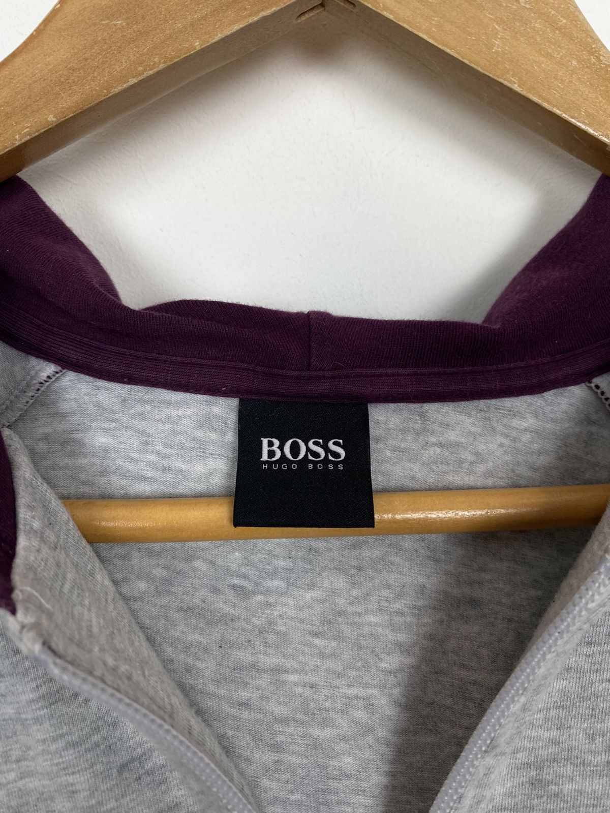 Hugo Boss Hugo Boss Full Zip Cotton Jacket Men's Size Medium Grey Size US M / EU 48-50 / 2 - 4 Thumbnail