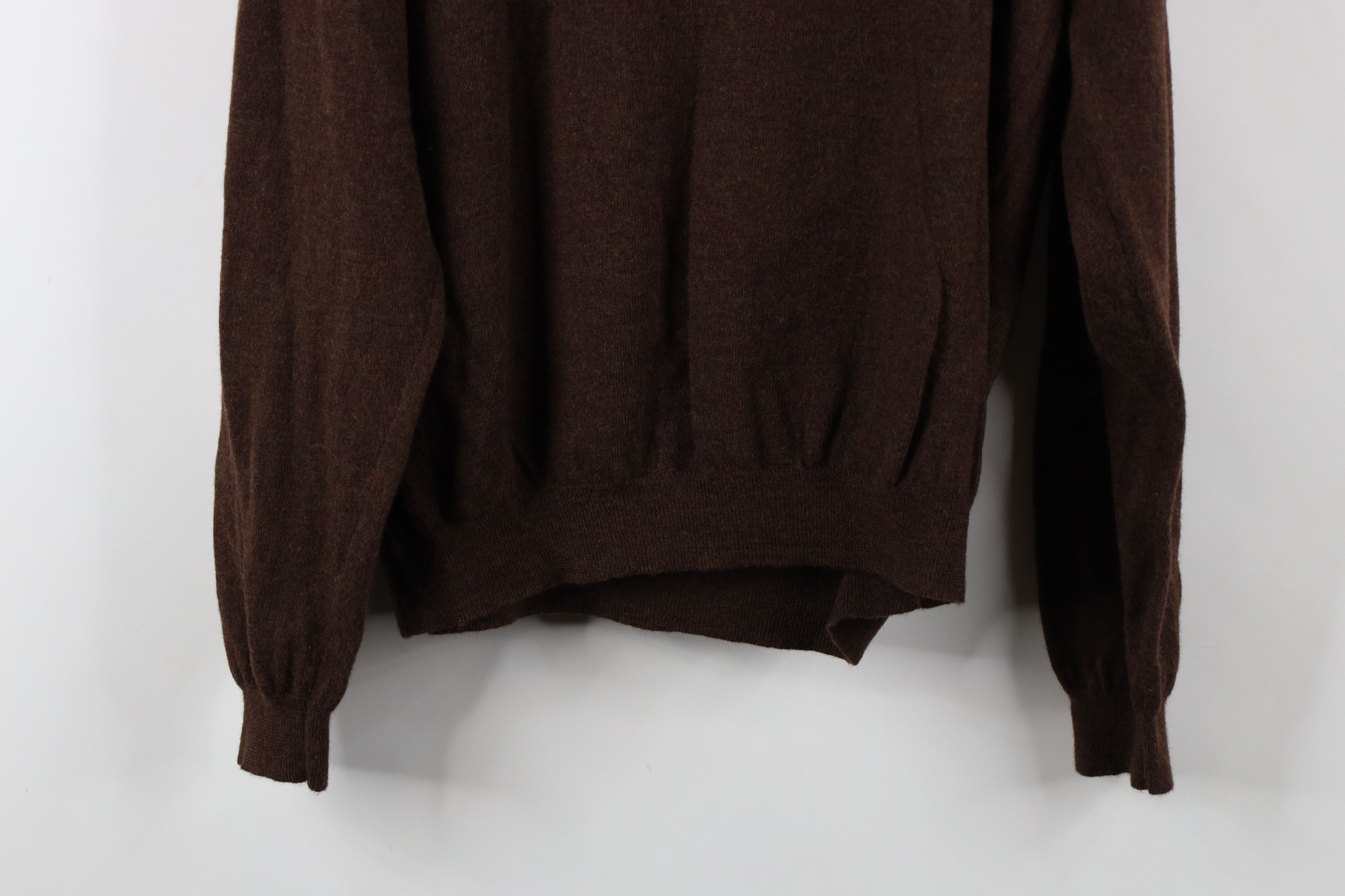 Vintage Vintage 90s Streetwear Merino Wool Knit Collared Sweater Size US XL / EU 56 / 4 - 11 Thumbnail