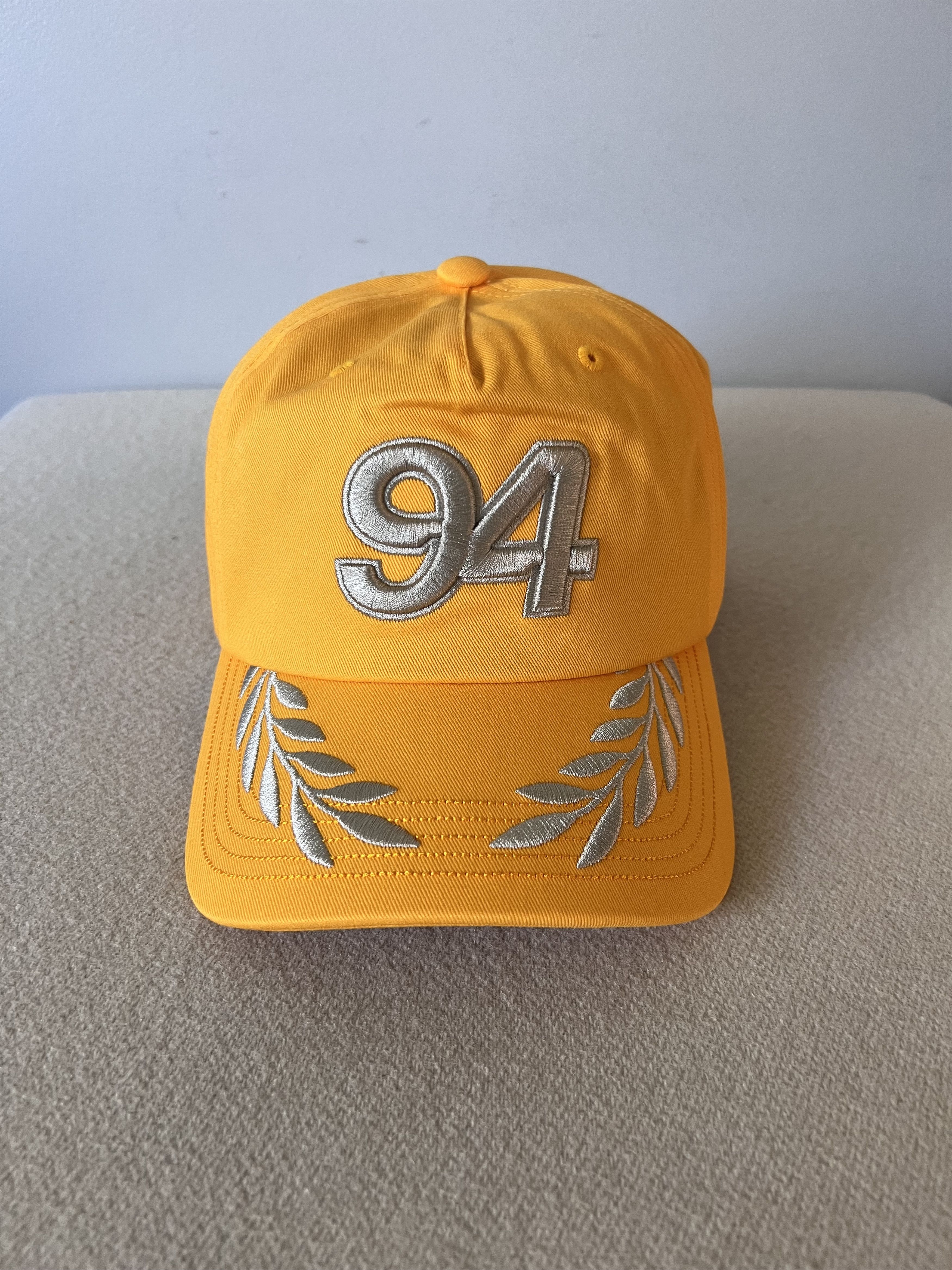Adidas Adidas Bad Bunny Mercedes F1 Racing Hat in Gold Size ONE SIZE - 1 Thumbnail