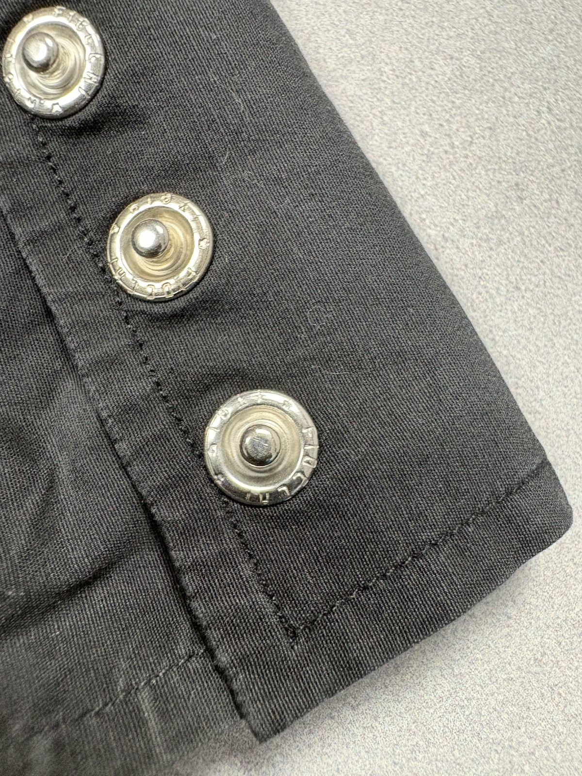 Calvin Klein Calvin Klein Jeans 00s Archival Eyelet Grommet Shirt Y2K VTG Size L / US 10 / IT 46 - 6 Thumbnail