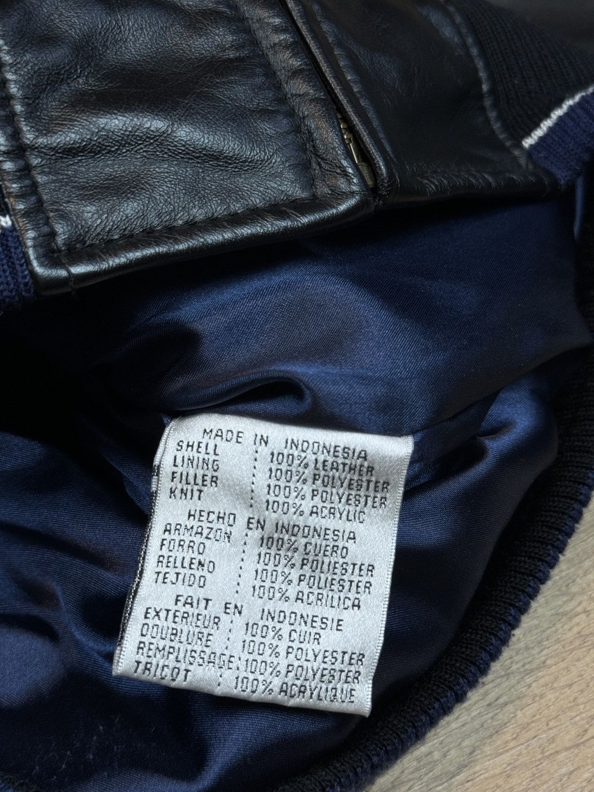 New York Yankees New York Yankees leather jacket original baseball retro item Size US L / EU 52-54 / 3 - 6 Thumbnail