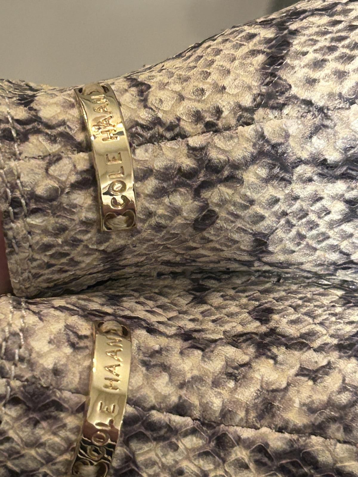 Cole Haan Cole Haan Snakeskin Python Ankle Boots Size 9.5 Womens Size US 9.5 / IT 39.5 - 8 Thumbnail