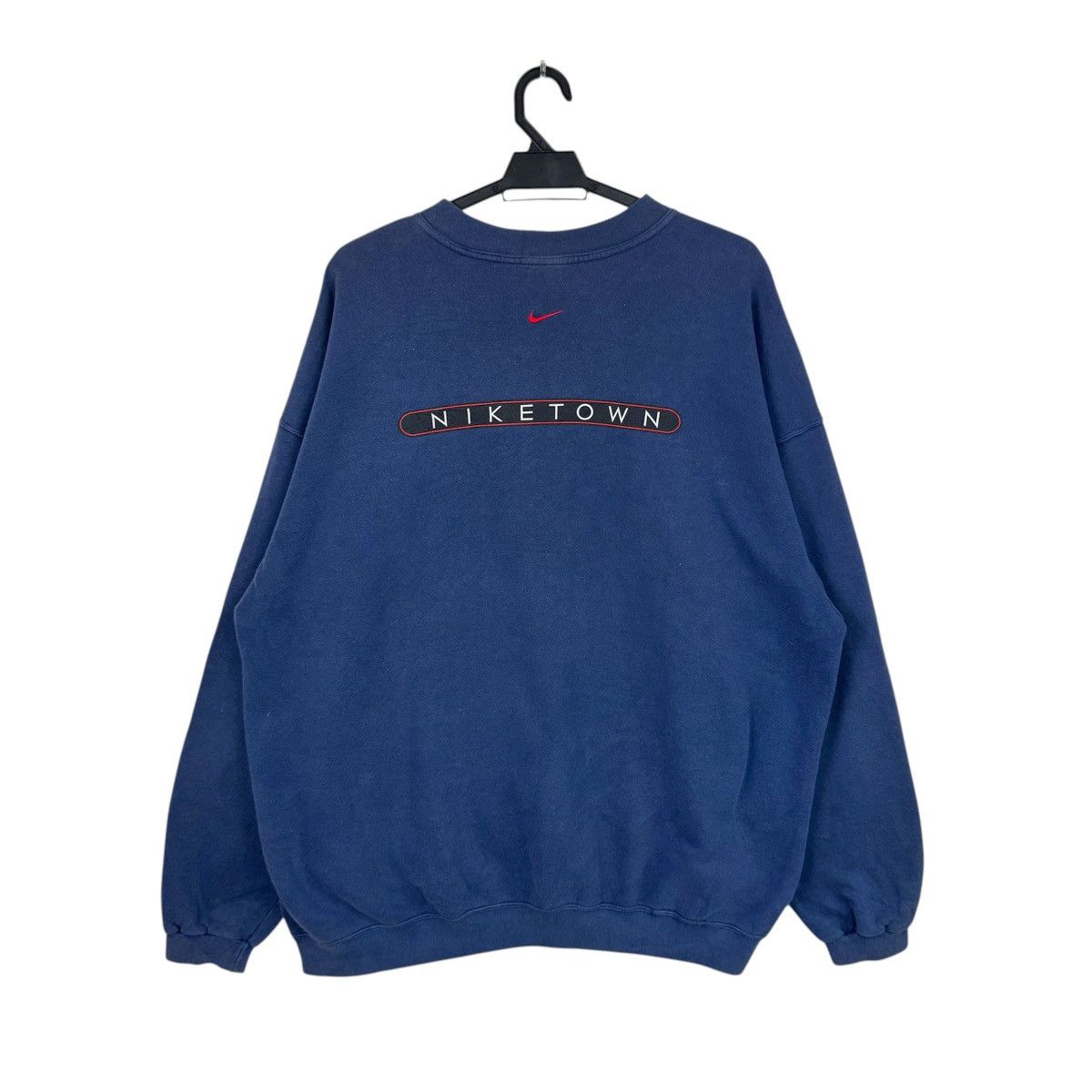 Nike × Vintage Vintage 90s Nike Town Crewneck Sweatshirt Size US XXL / EU 58 / 5 - 1 Thumbnail