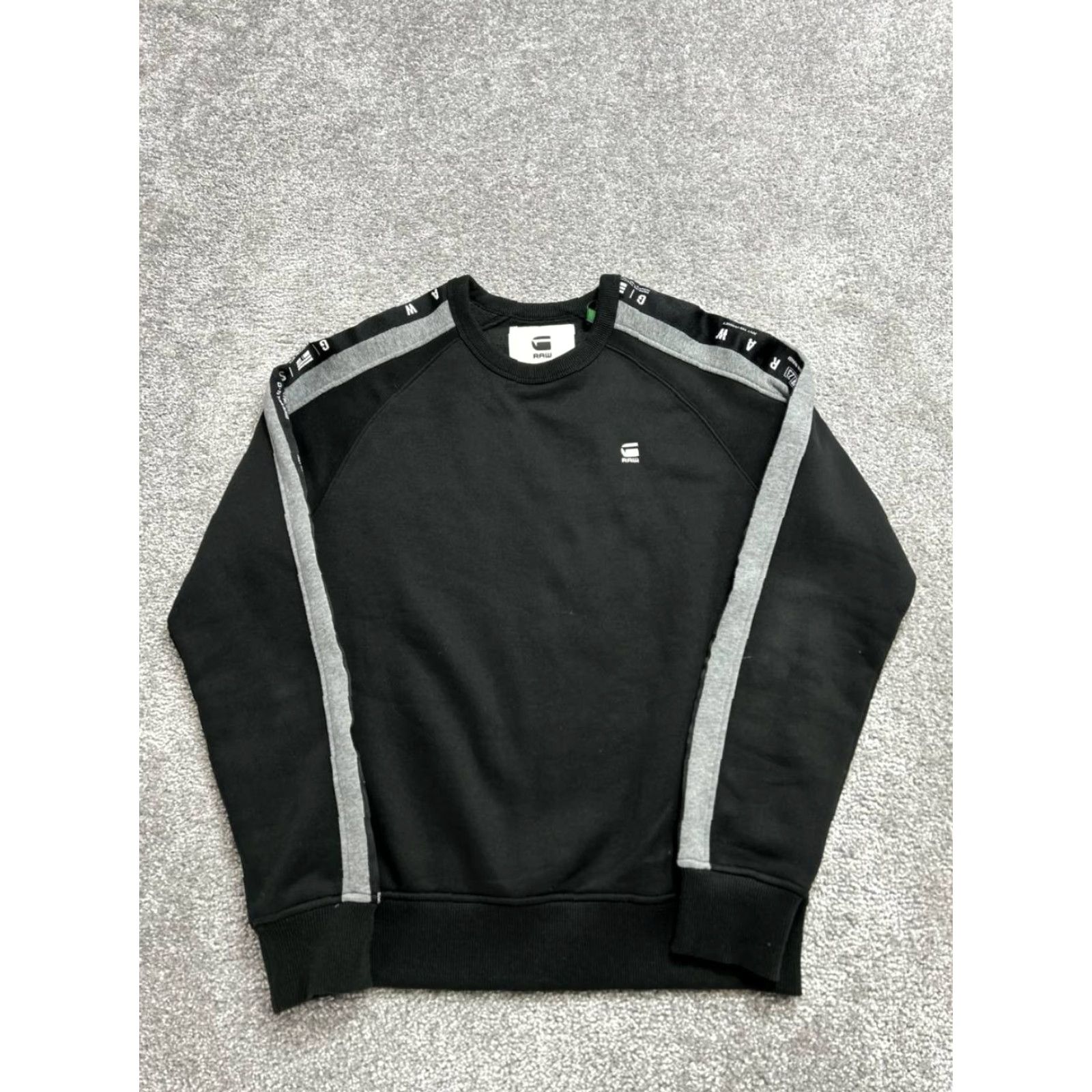 G-Star G Star Raw Sport Crew Neck Sweater Mens L Black Knit Pullover Casual Winter Size US L / EU 52-54 / 3 - 2 Thumbnail