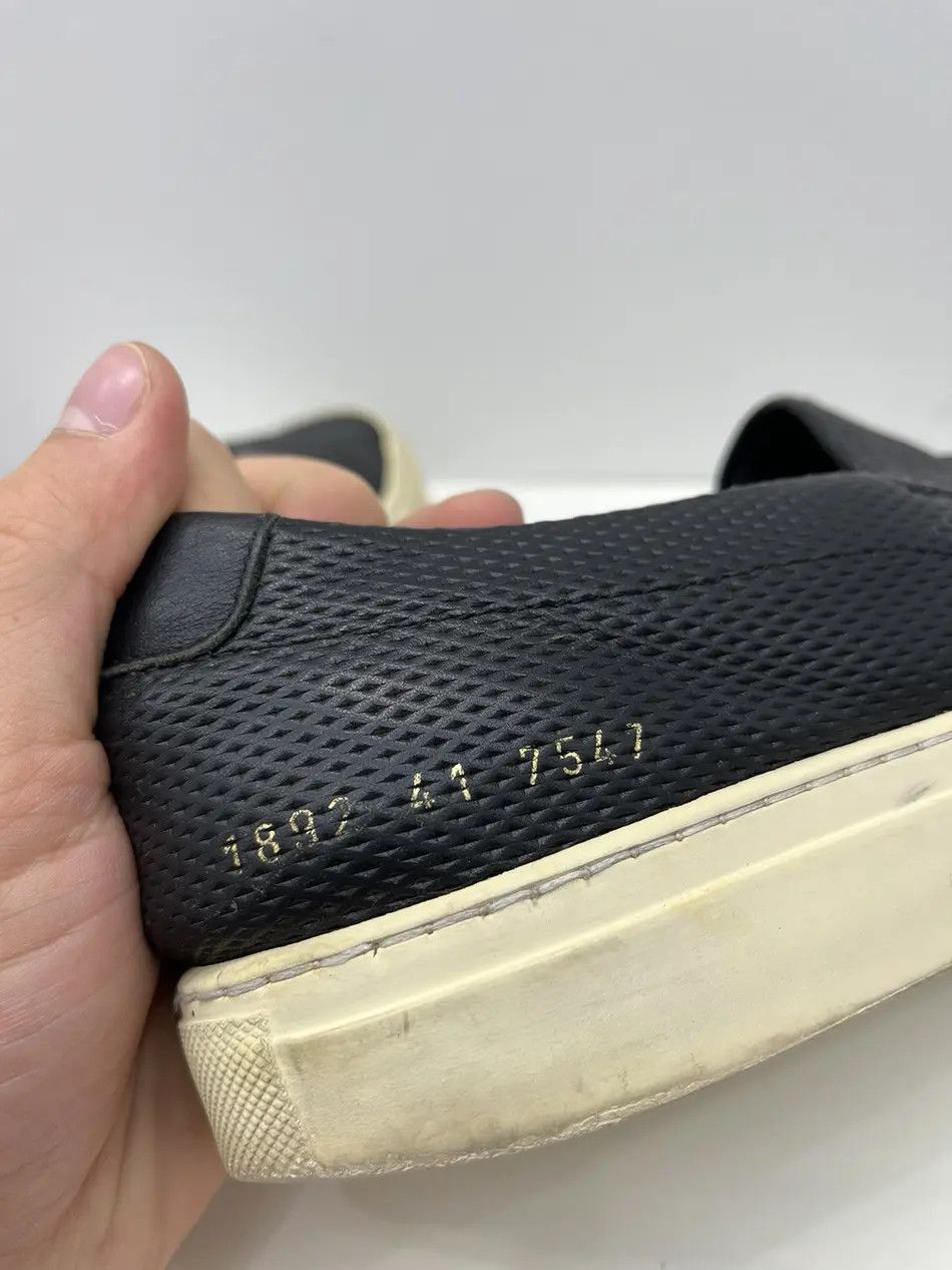 Common Projects Common Projects Leather Slip Ons Sneakers Size US 8 / EU 41 - 5 Thumbnail