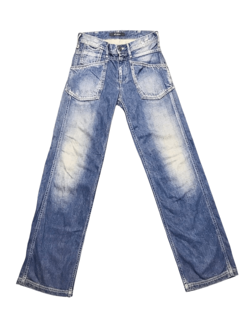 Johnbull × Vintage Vintage Johnbull Distressed Bush Pant Denim Size US 29 - 1 Thumbnail
