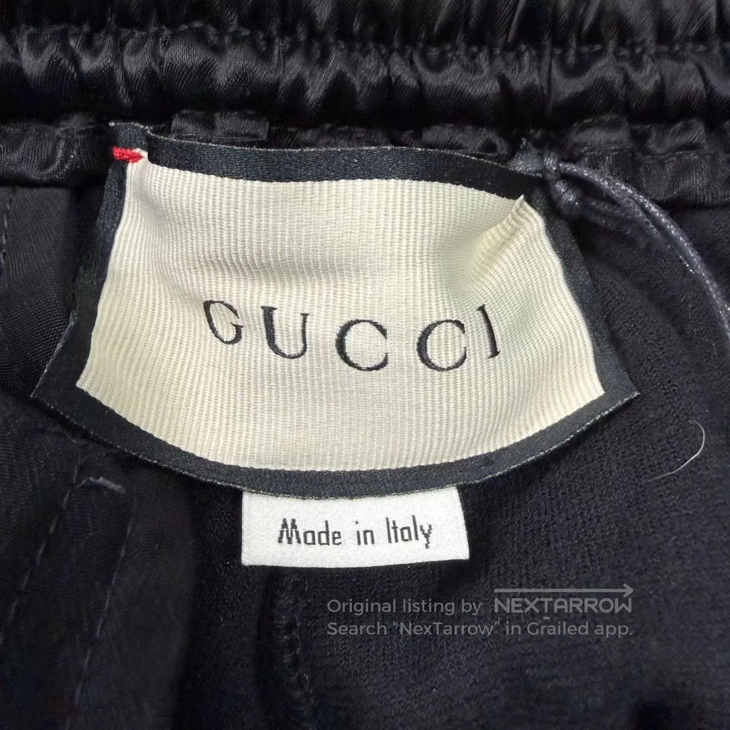 Gucci Gucci Black Velvet Trousers. Size 22" - 4 Thumbnail