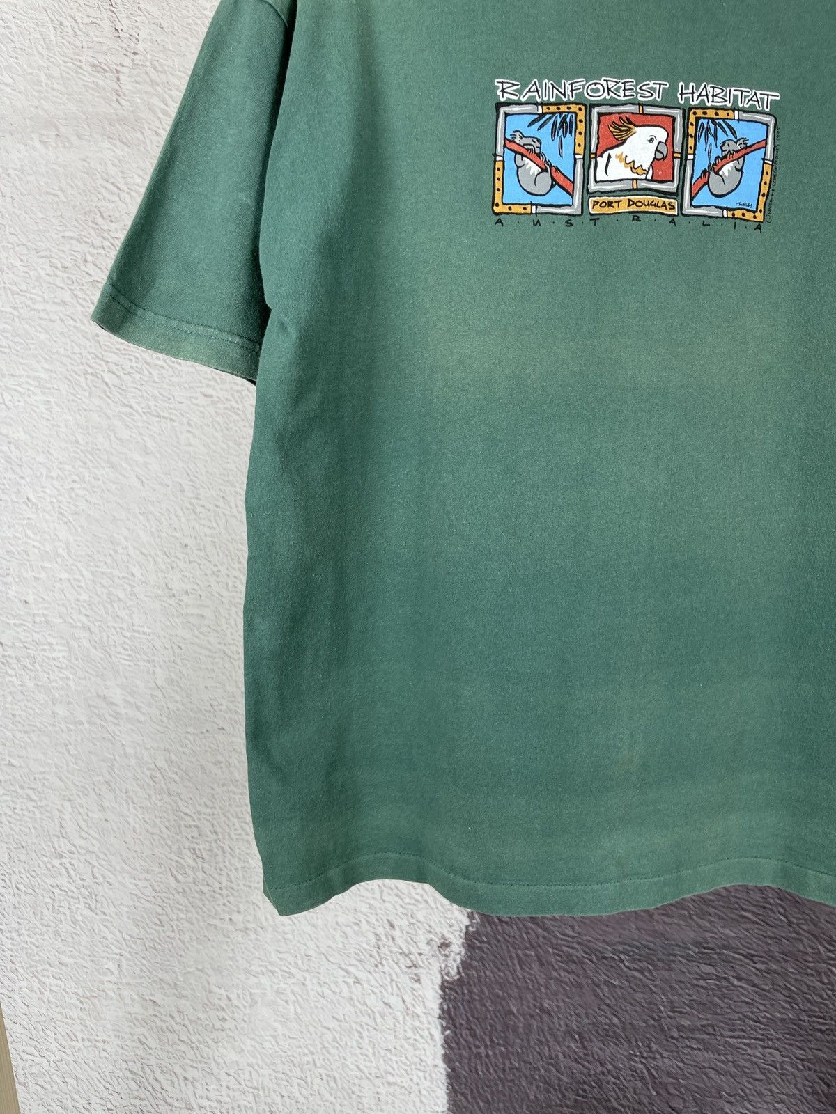 Vintage Bonkers made in Australia 1995 vintage freedom faded tee Size US L / EU 52-54 / 3 - 9 Thumbnail