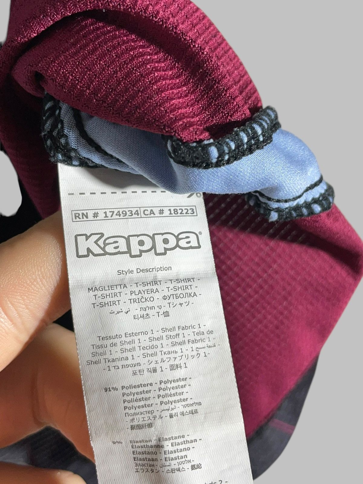 Kappa Aston Villa Kappa 2020/21 Away Football Shirt Soccer Jersey Size US S / EU 44-46 / 1 - 12 Thumbnail