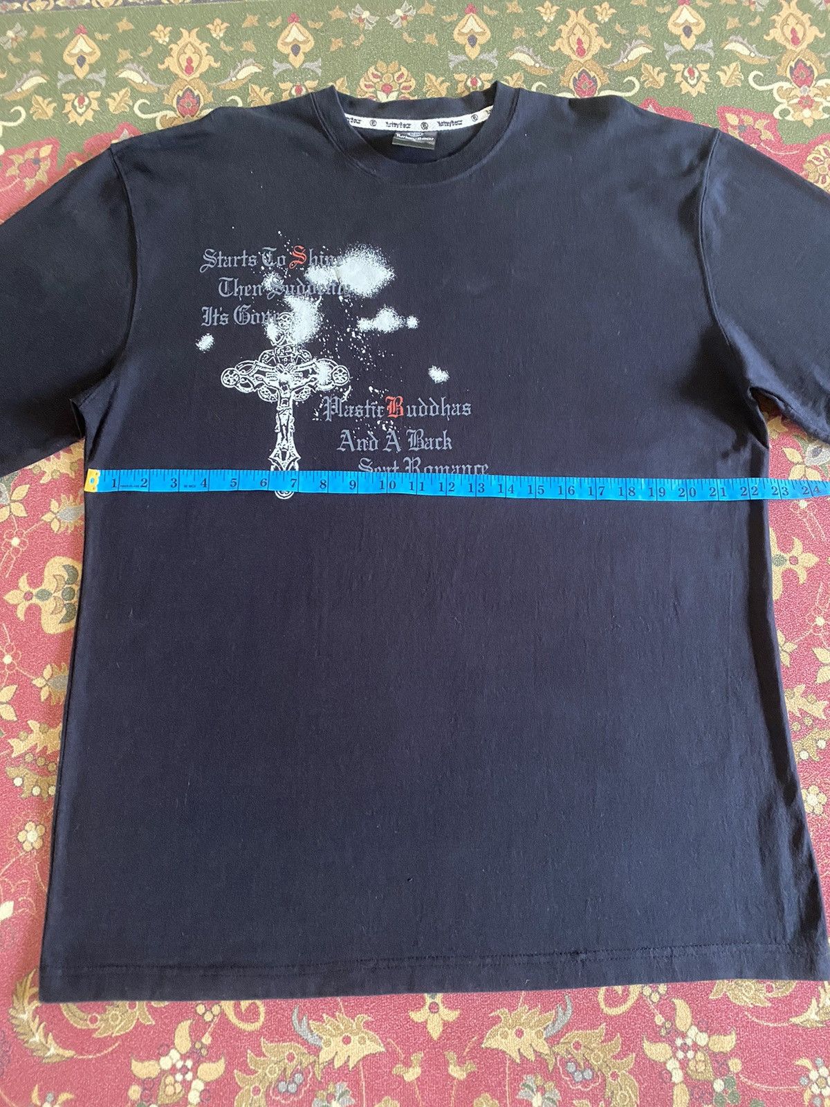 Beauty Beast Japanese Brand Turker Bear Poem Cross Design Style Size US L / EU 52-54 / 3 - 10 Thumbnail