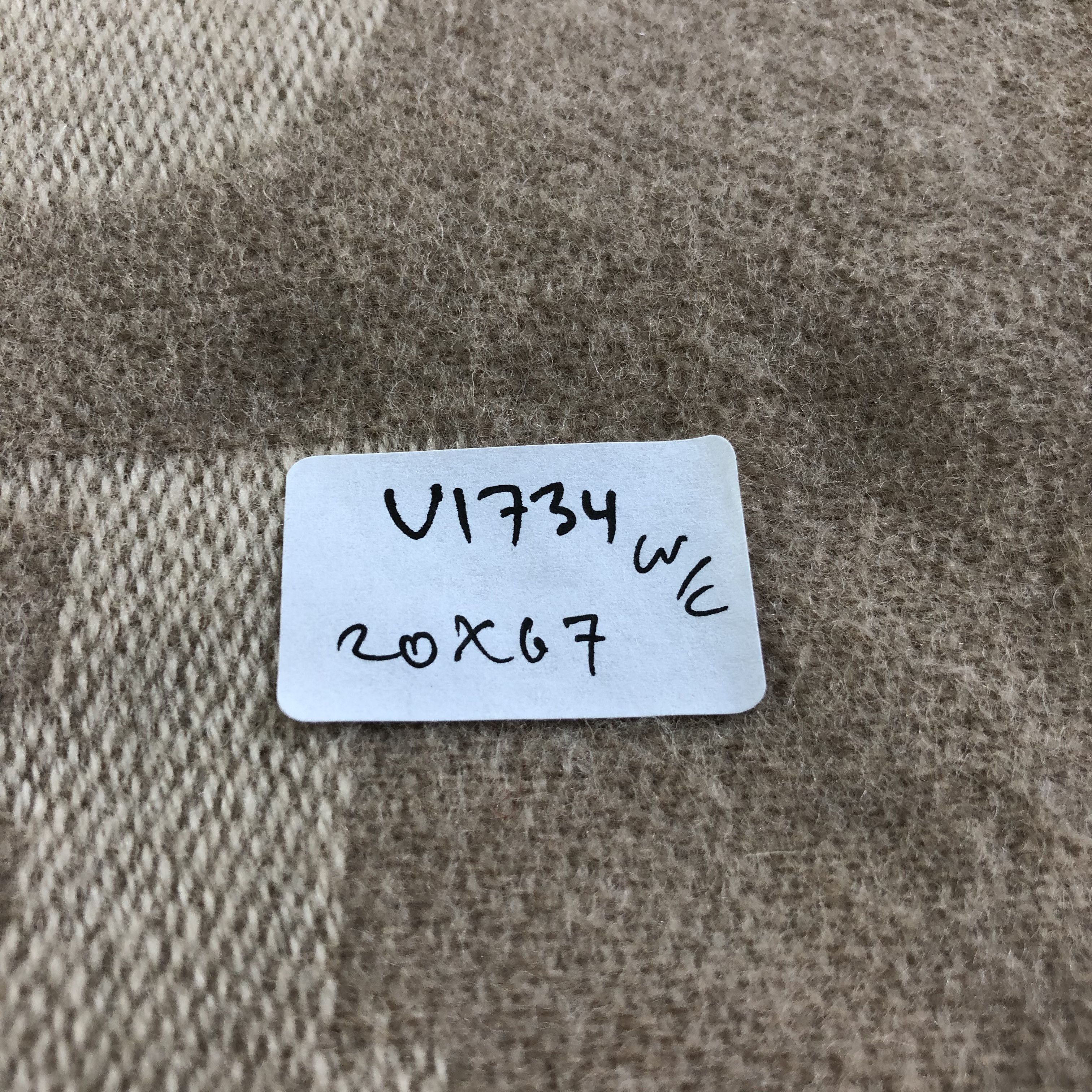 Coach Coach Monogram Wool Cashmere Scarf Muffler V1734 Size ONE SIZE - 7 Thumbnail