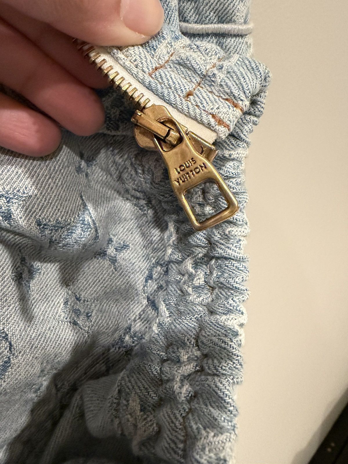 Louis Vuitton × NBA Louis Vuitton x NBA Denim Zip Up Jacket Size US M / EU 48-50 / 2 - 8 Thumbnail