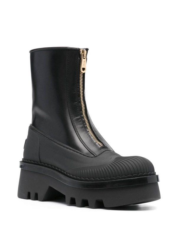 Chloe o1loc1c0425 CHC24 Raina Boots in Black Size US 8 / IT 38 - 2 Thumbnail
