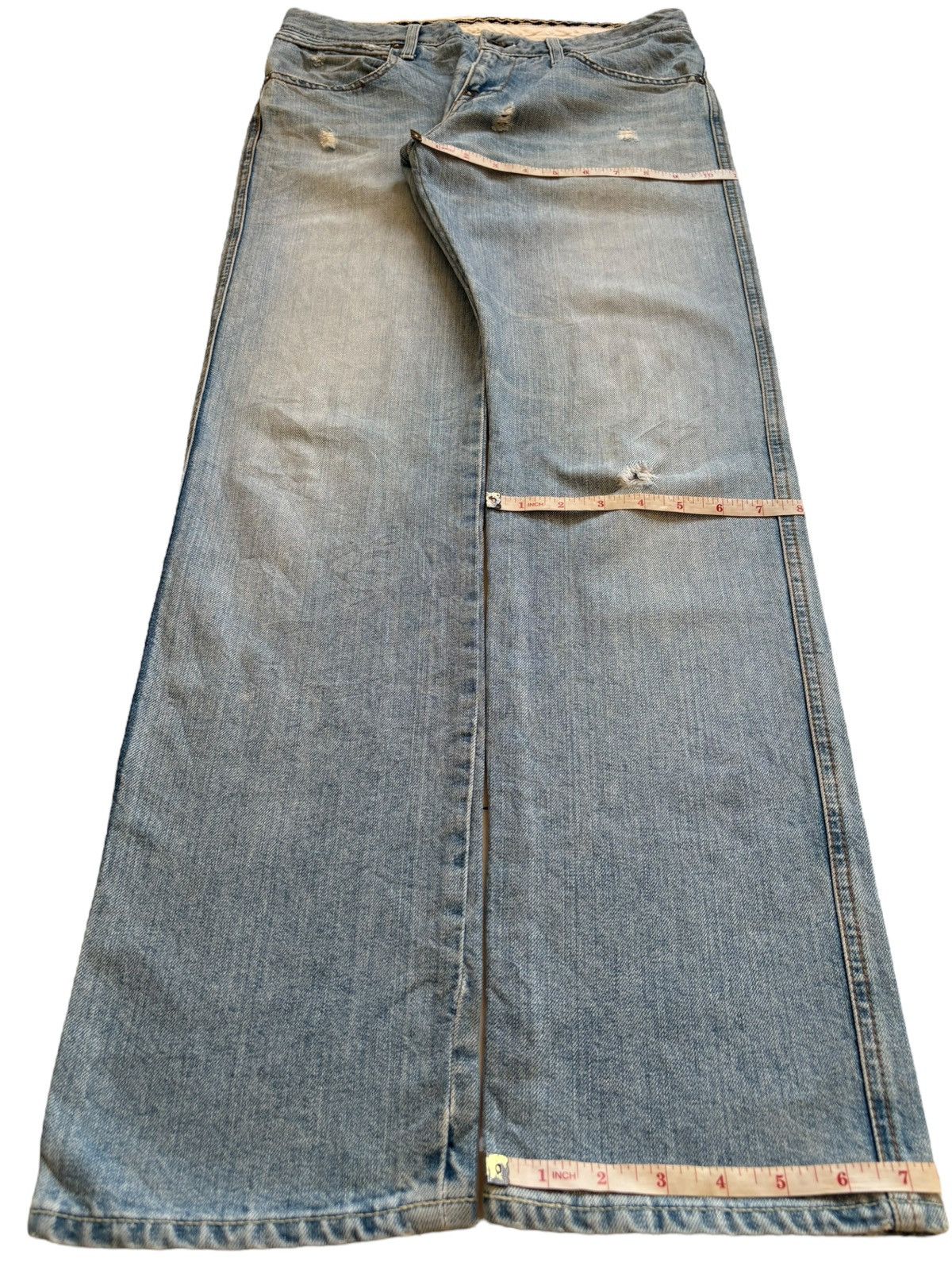 Japanese Brand SALES🔥Vintage Japanese Brand Mud Wash Distressed Jeans Size US 31 - 15 Thumbnail