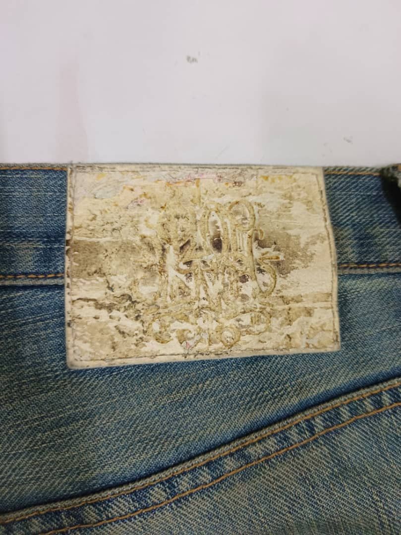 Japanese Brand Plotgate Original Patchwork Denim Jeans Size US 33 - 11 Thumbnail