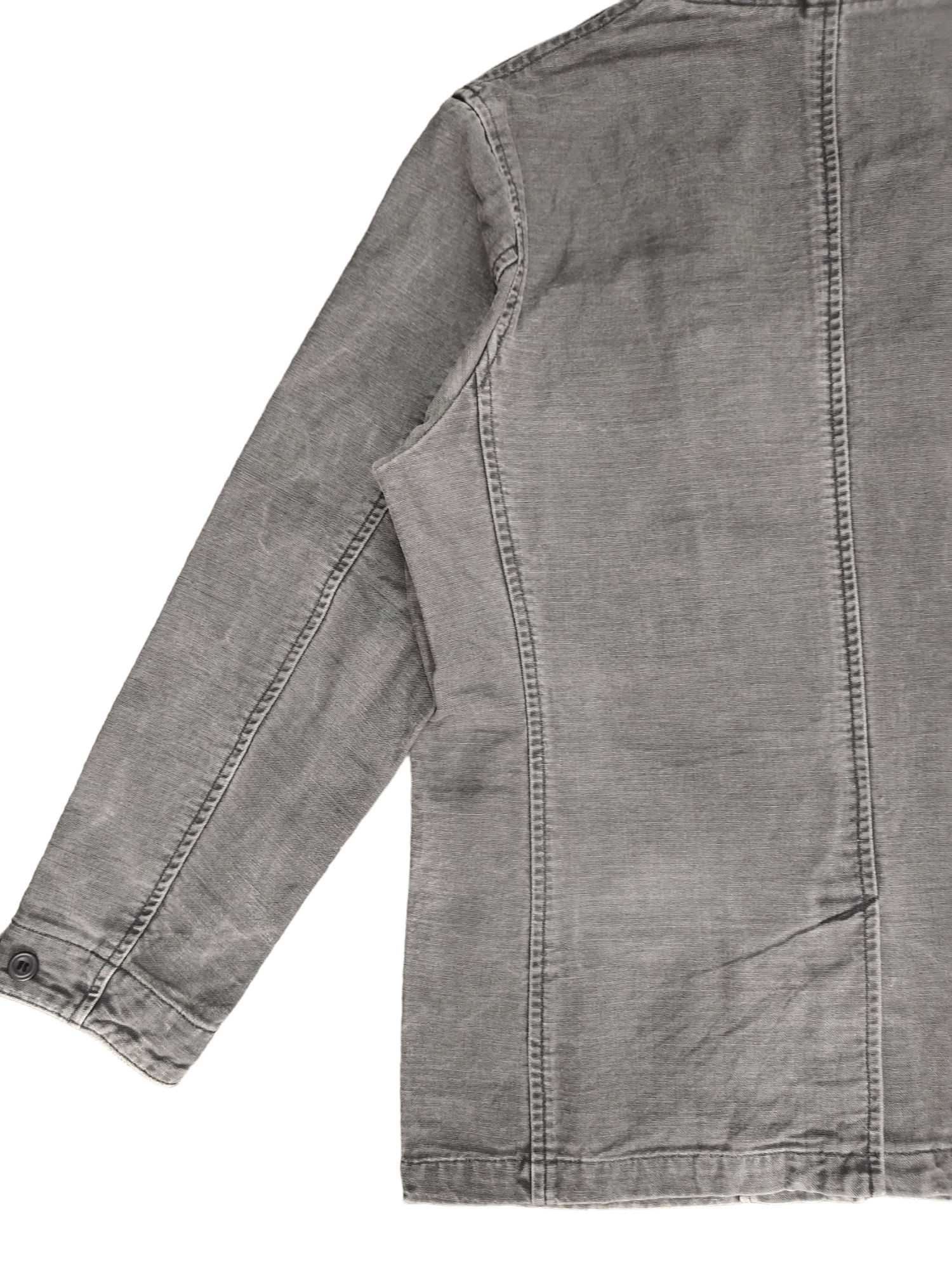 If Six Was Nine Vintage Takeo Kikuchi Duck Cotton Denim Hoodie Jacket Size US L / EU 52-54 / 3 - 12 Thumbnail