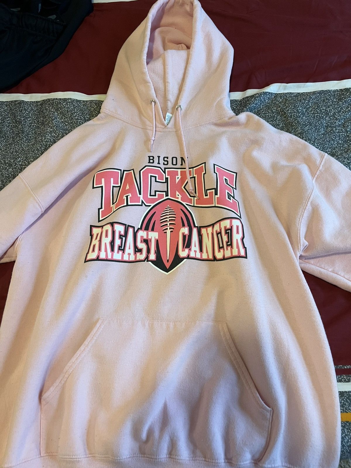 Japanese Brand Pink Breast cancer awareness hoodie Size US XL / EU 56 / 4 - 1 Thumbnail