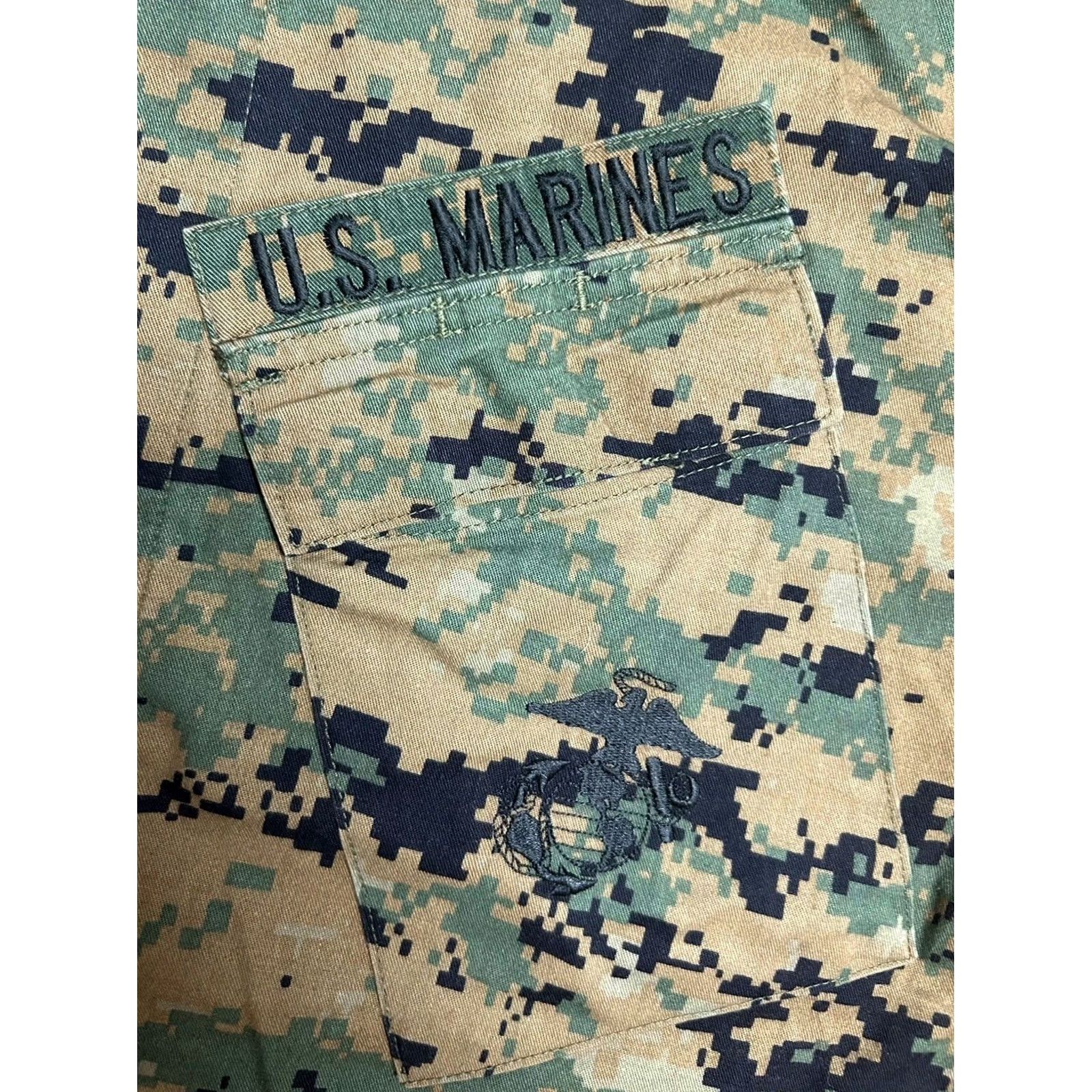 Vintage VINTAGE U.S. Marines Digital Camo Button Down Shirt Mens Medium Regular Long Sleeve Size US M / EU 48-50 / 2 - 6 Thumbnail
