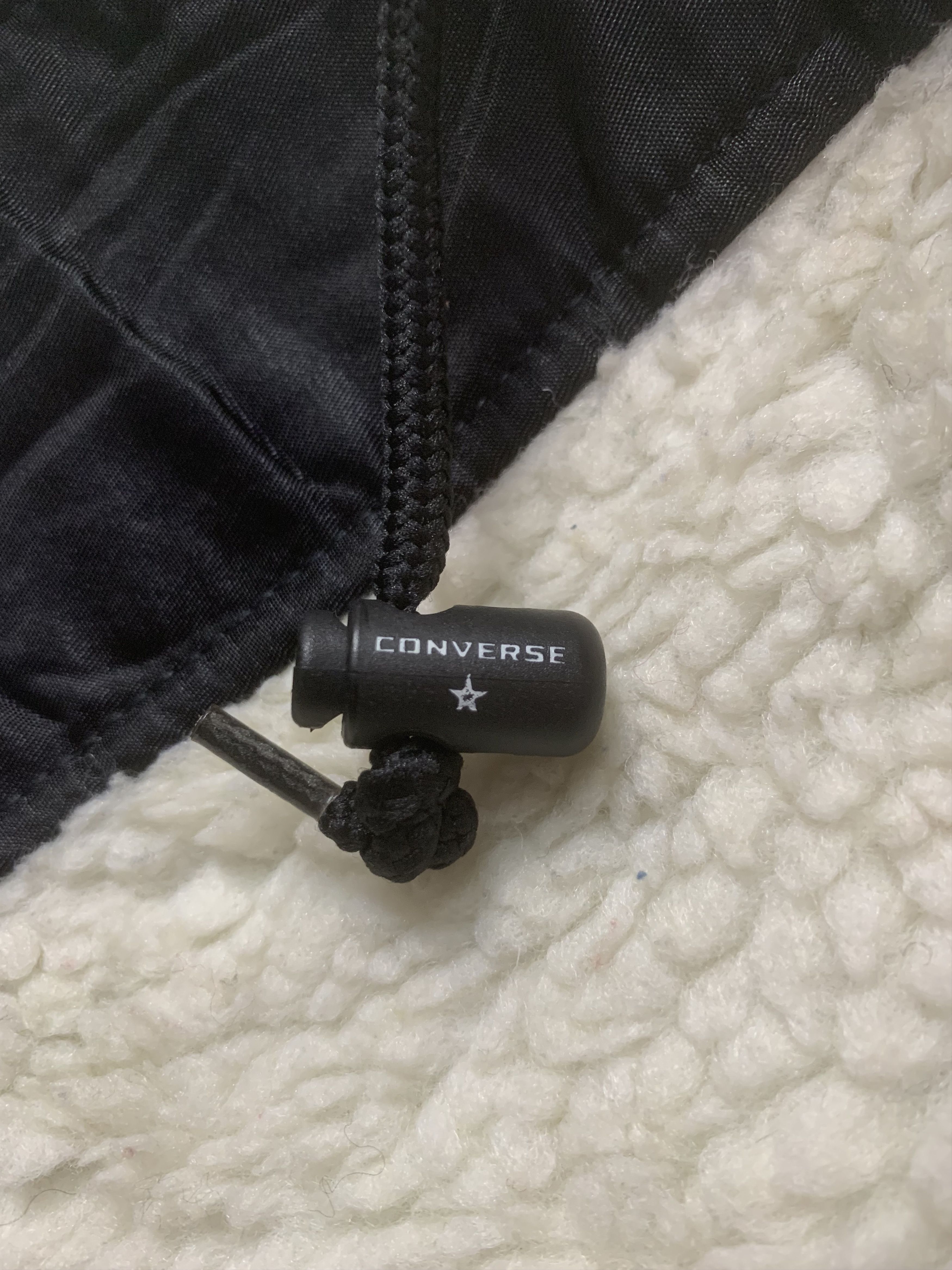 Converse × Vintage Rare Vintage Converse All Star Big Logo Sherpa Jackets Size US M / EU 48-50 / 2 - 7 Thumbnail