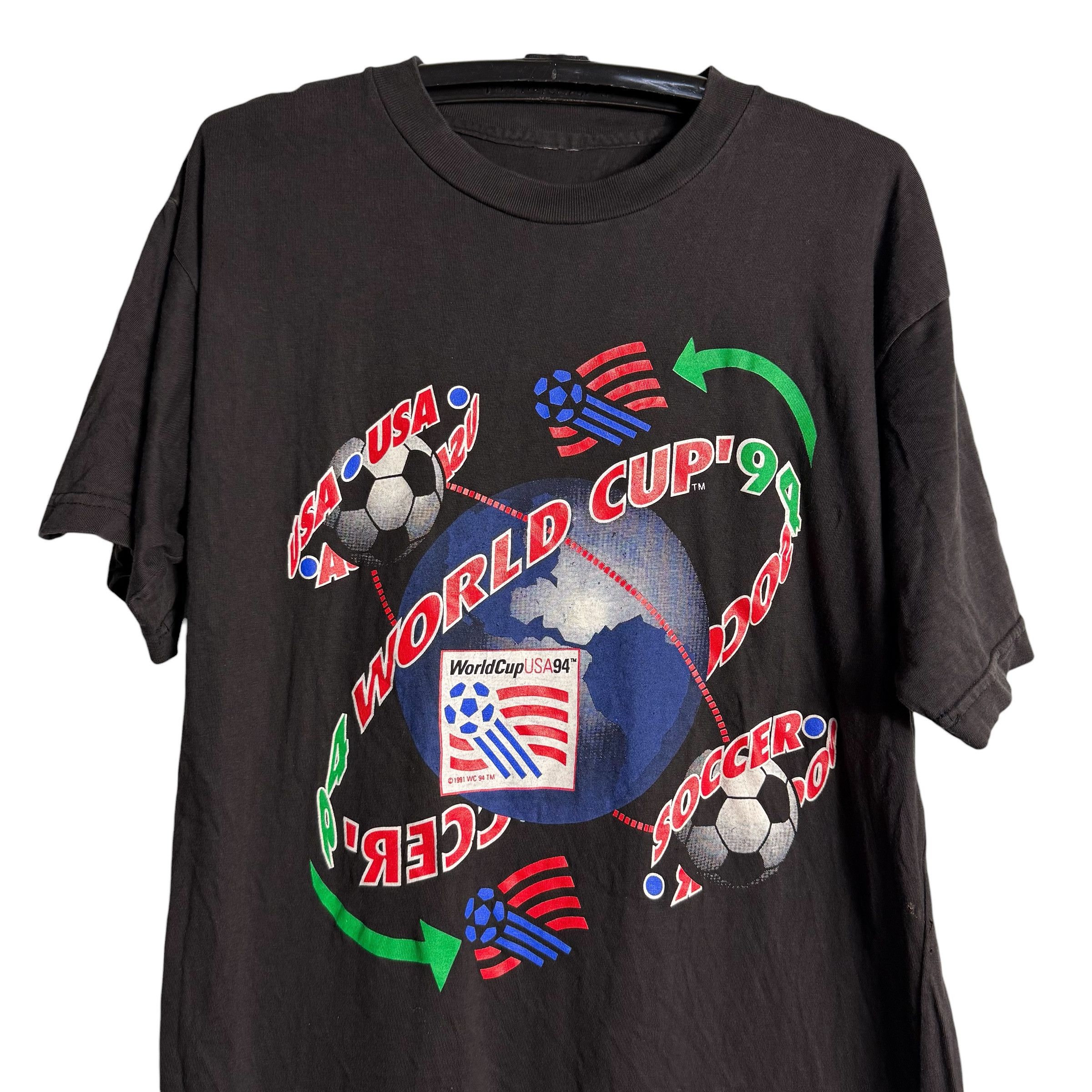 Vintage 🔥RARE🔥Vintage FIFA World Cup USA 1994 Promo T-shirt Size US L / EU 52-54 / 3 - 2 Thumbnail