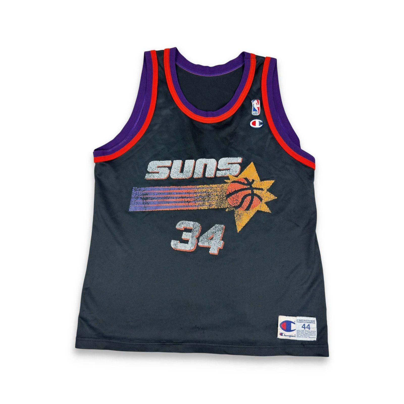 Champion Champion Men's Black Charles Barkley Phoenix Suns Jersey 44 Size US M / EU 48-50 / 2 - 1 Thumbnail