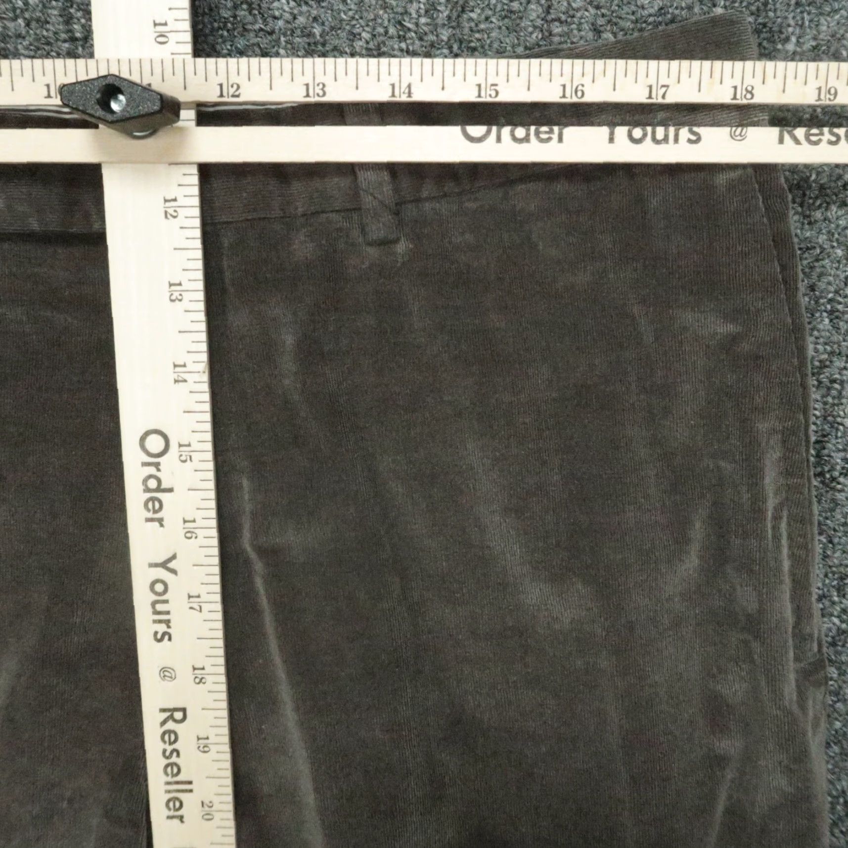 Ermenegildo Zegna Ermenegildo Zegna Pants Mens 36 Regular Brown Corduroy Trouser Chino Flat Front Zip Pockets Vintage: No 32 Inseam Mens Size US 36 / EU 52 - 6 Thumbnail