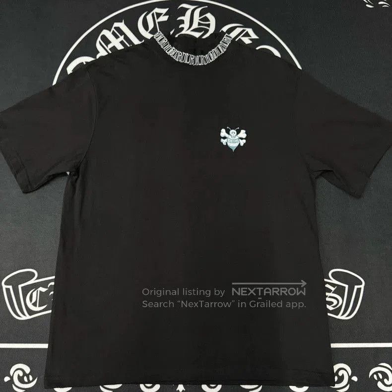 Dior Dior Bee High Neck Short Sleeve Tee. Size US XXL / EU 58 / 5 - 1 Thumbnail