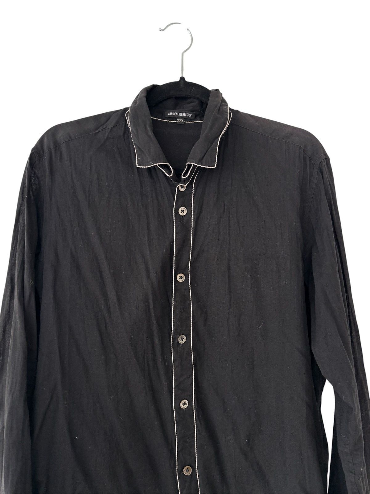 Ann Demeulemeester Ann Demeuelemeester Mariachi Style Shirt Size US XXS / EU 40 - 2 Thumbnail