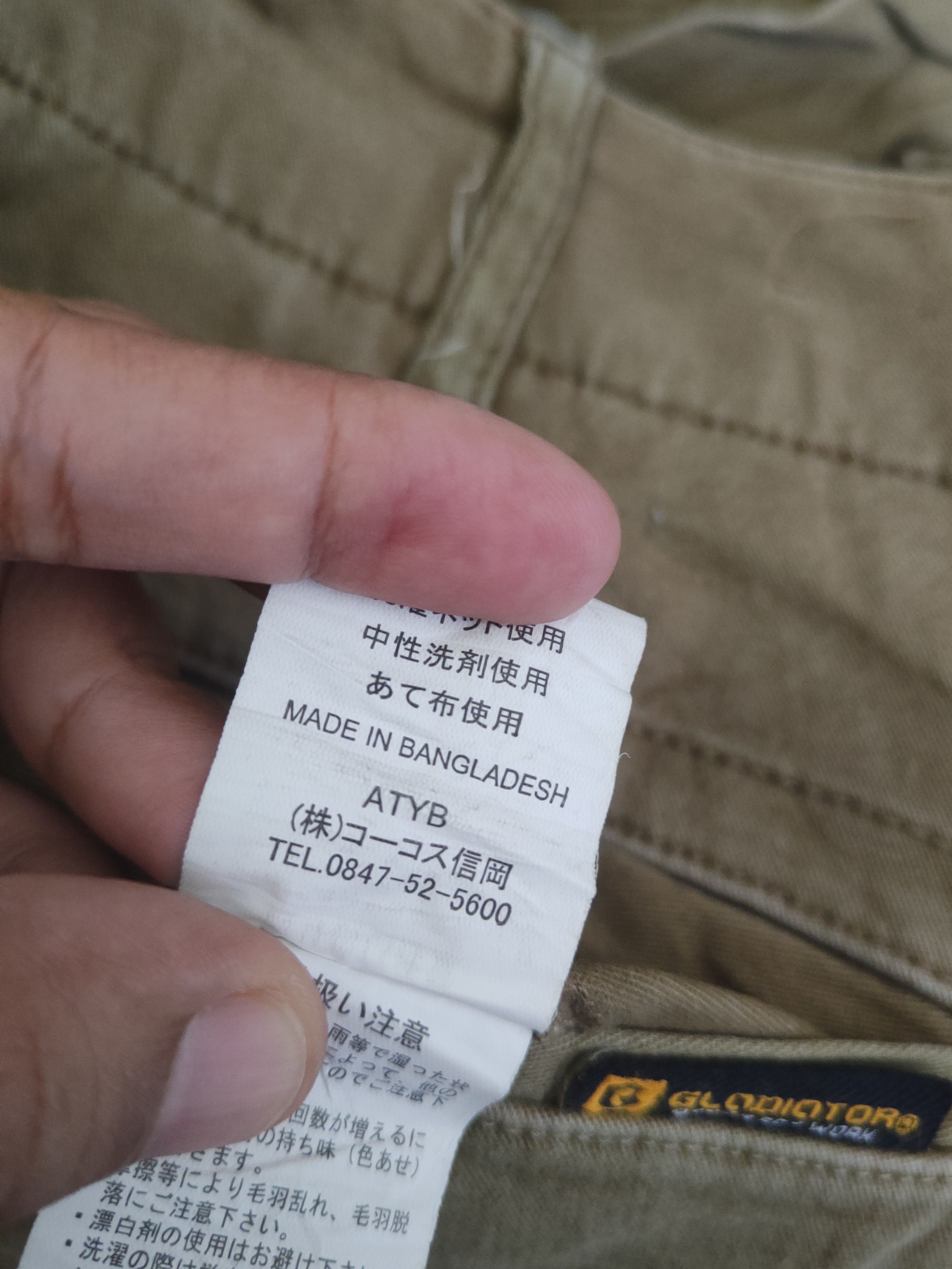 Japanese Brand DL Gladiator Beige Multipocket Cargo Pants #46-274T Size US 32 / EU 48 - 13 Thumbnail