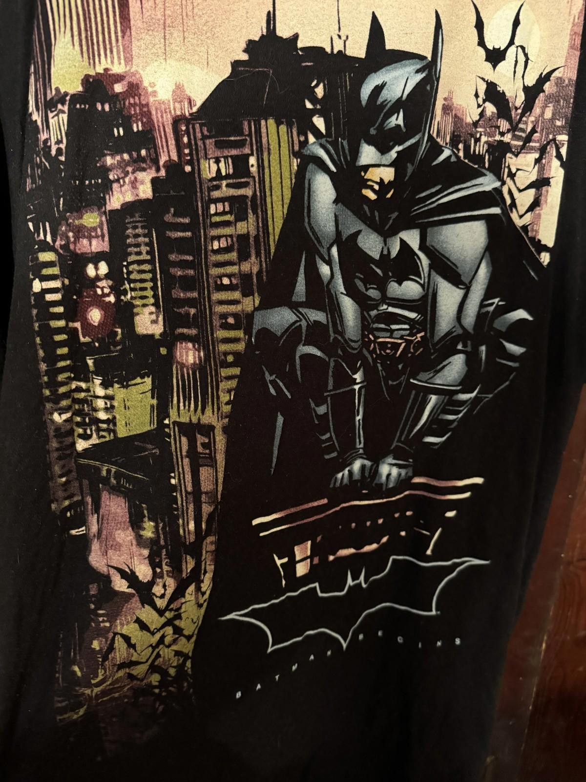 DC Batman Dark Knight Trilogy T-Shirt Men Sz XXL Black DC Comic Size US XXL / EU 58 / 5 - 3 Thumbnail