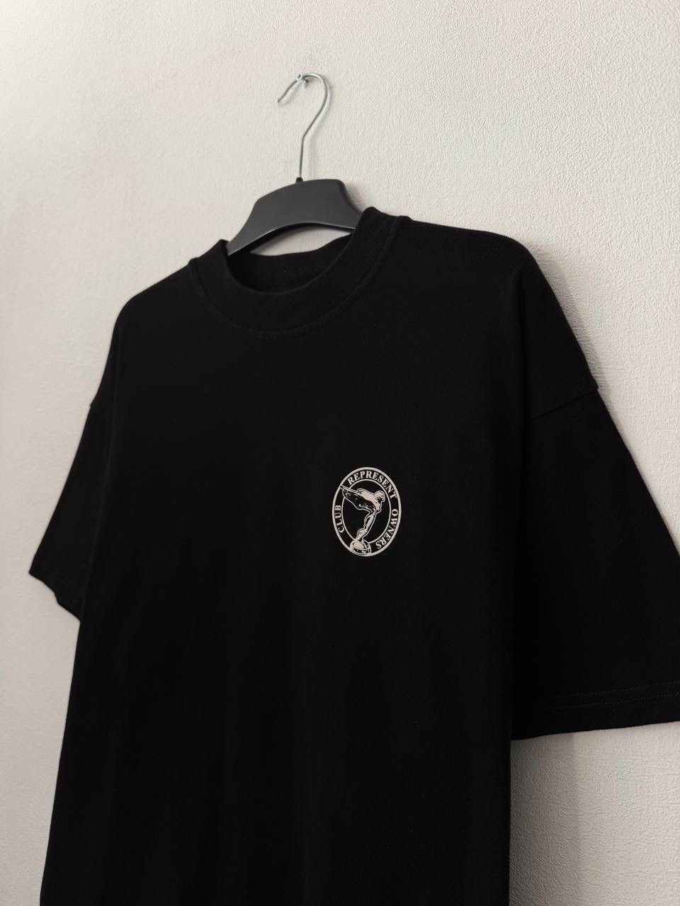 Represent Clo. Represent Owners Club Black Oversized T-Shirt Back Print Y2K Size US M / EU 48-50 / 2 - 4 Thumbnail