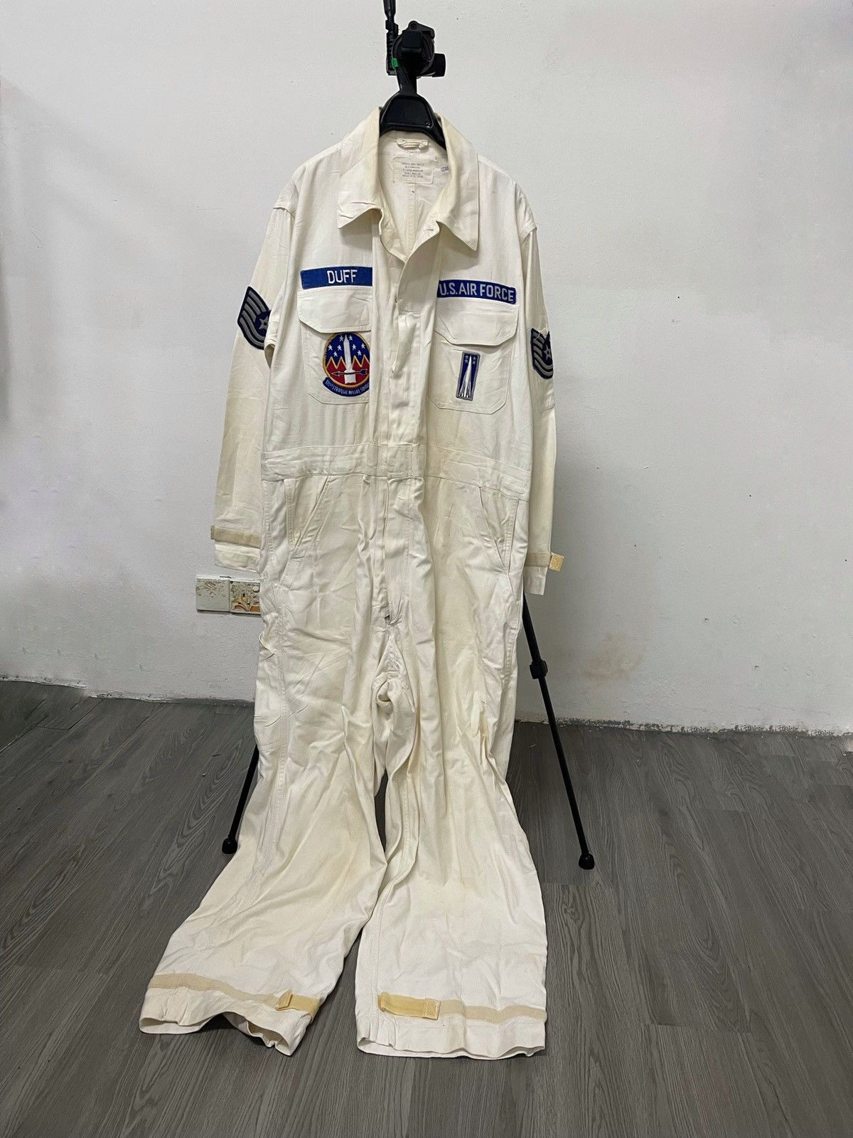 image of Usaf Cmu-3/p Jumpsuit in White, Men's (Size XL)