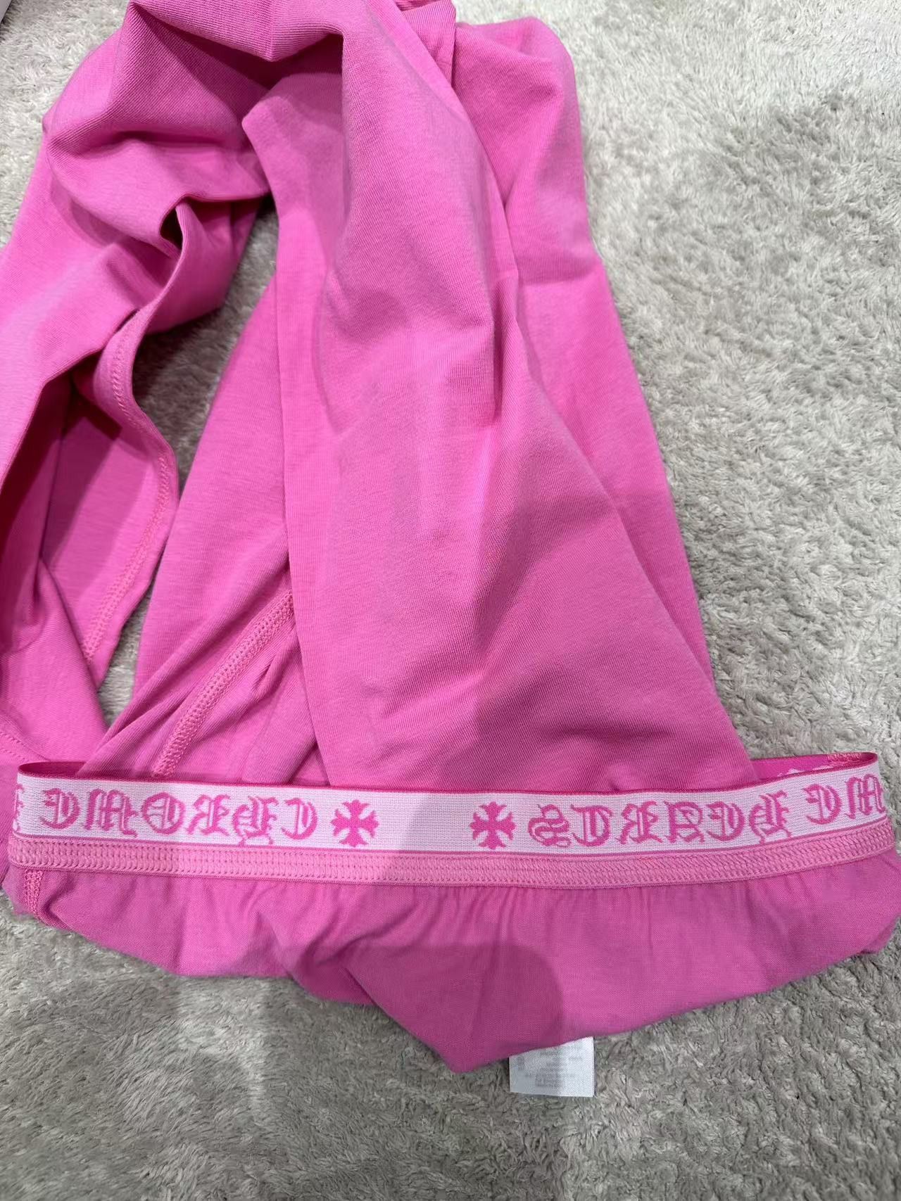 Chrome Hearts Chrome Hearts Pink Horseshoe Logo Stretch Leggings Size 27" / US 4 / IT 40 - 7 Thumbnail