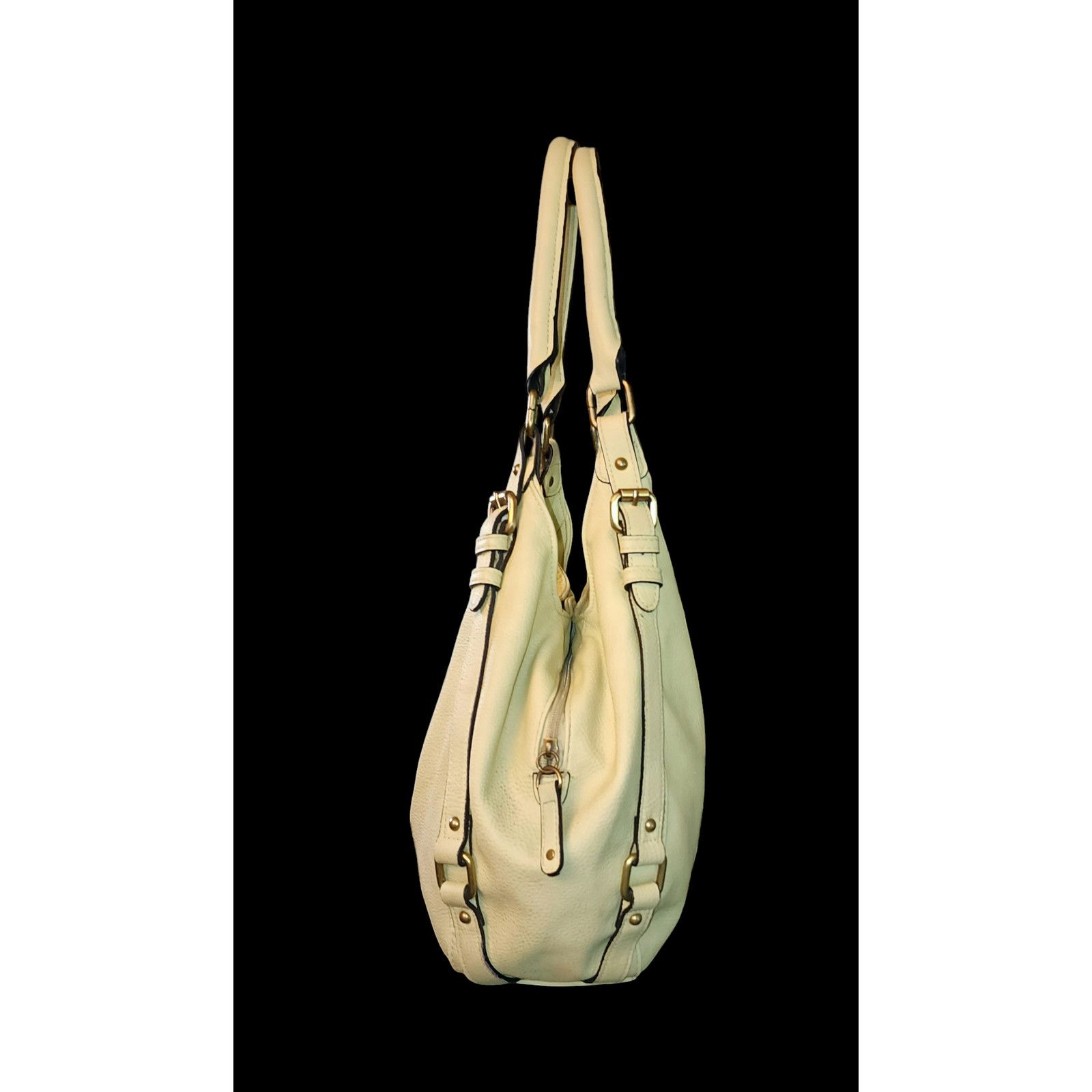Merona Merona yellow green faux-leather purse Handbag Size ONE SIZE - 3 Thumbnail