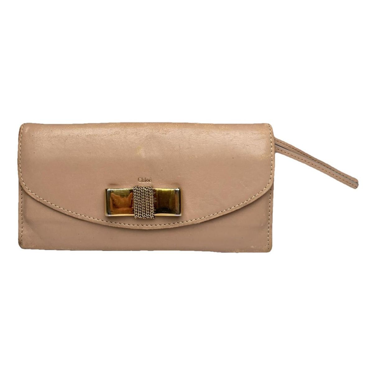 Chloe Chloé Marcie Pink Leather Wallet Size ONE SIZE - 1 Thumbnail