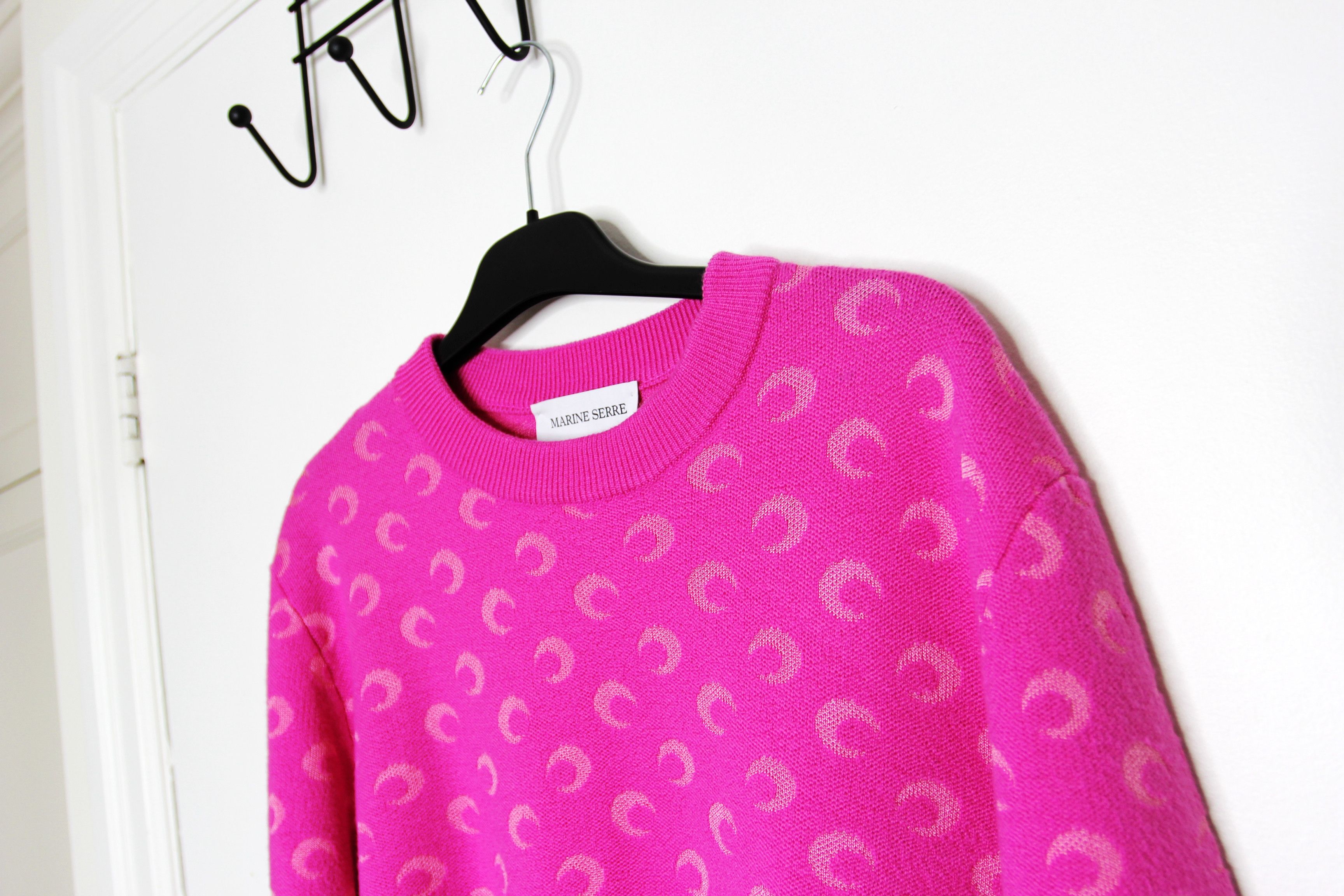 Marine Serre BNWT AW25 MARINE SERRE MOON JACQUARD KNIT SWEATER XL Size US XL / EU 56 / 4 - 4 Thumbnail