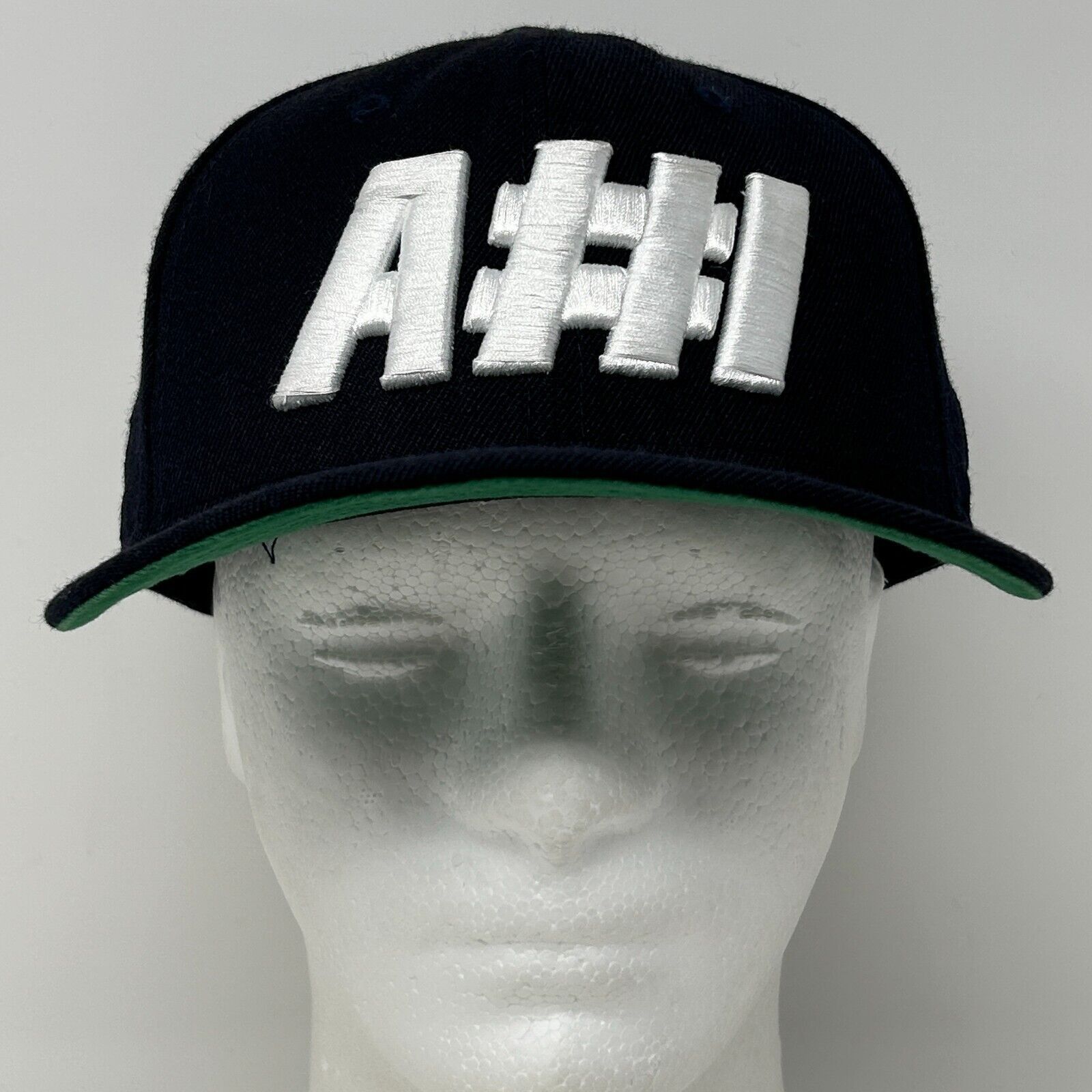 New Era Hall of Fame 2nd Sucks A Number 1 Hat Cap Blue 7 1/4 Size ONE SIZE - 2 Thumbnail