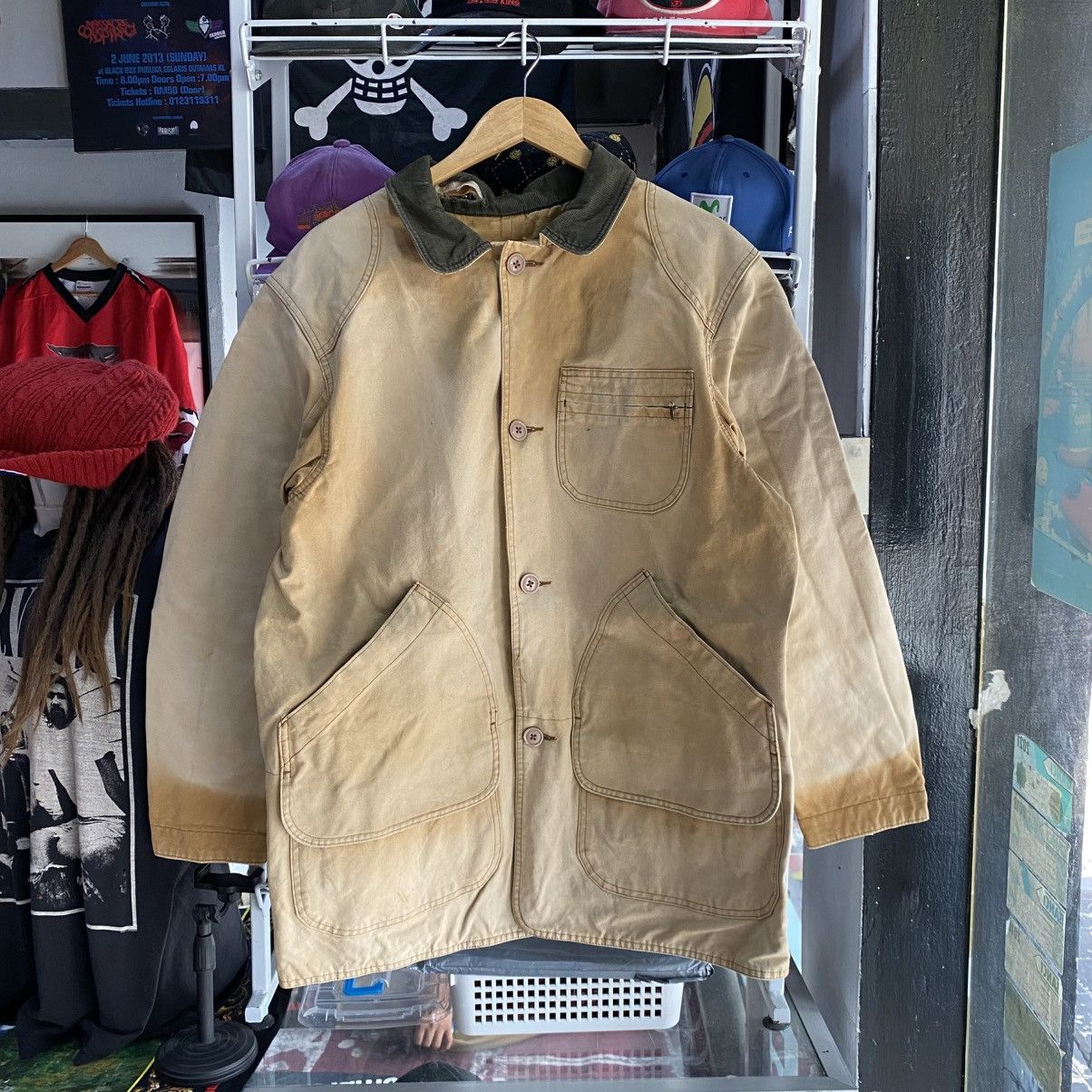 L.L. Bean VTG L.L BEAN HUNTING JACKETS DUCK CANVAS SUN FADED Size US L / EU 52-54 / 3 - 1 Thumbnail