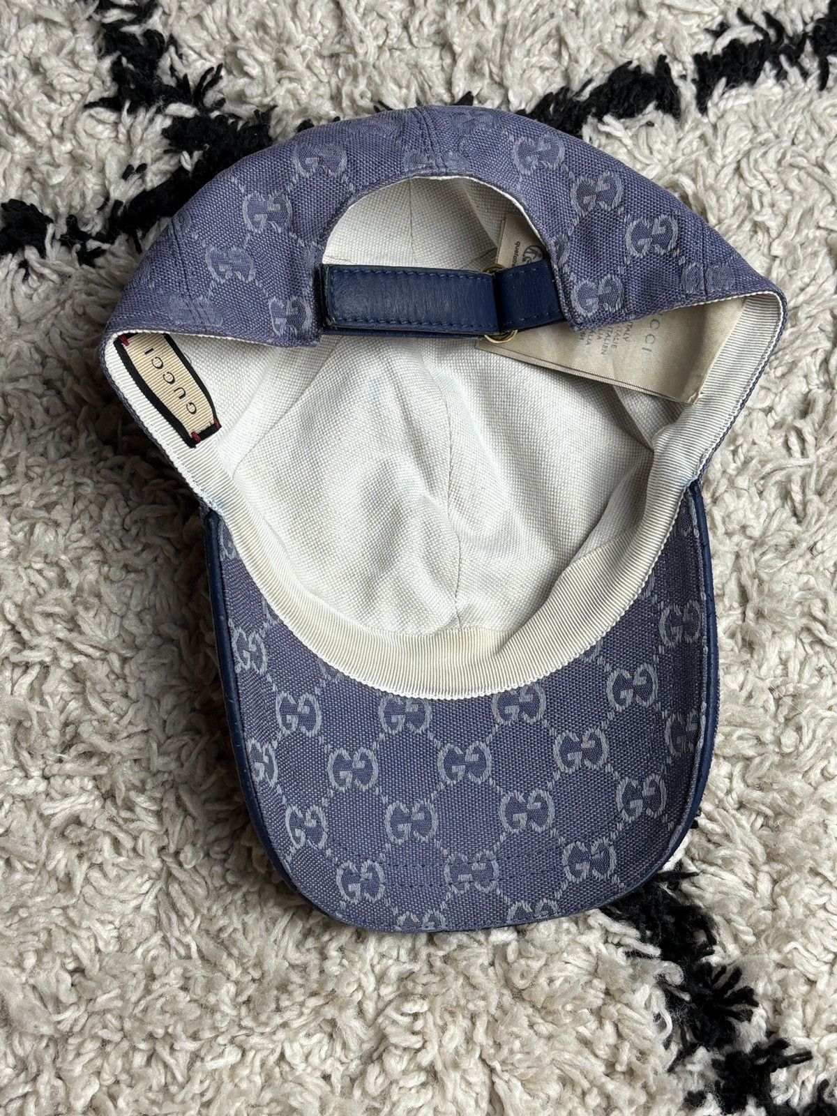 Gucci Gucci GG Monogram Canvas Rare Cap Hat Baseball Vintage Size ONE SIZE - 7 Thumbnail