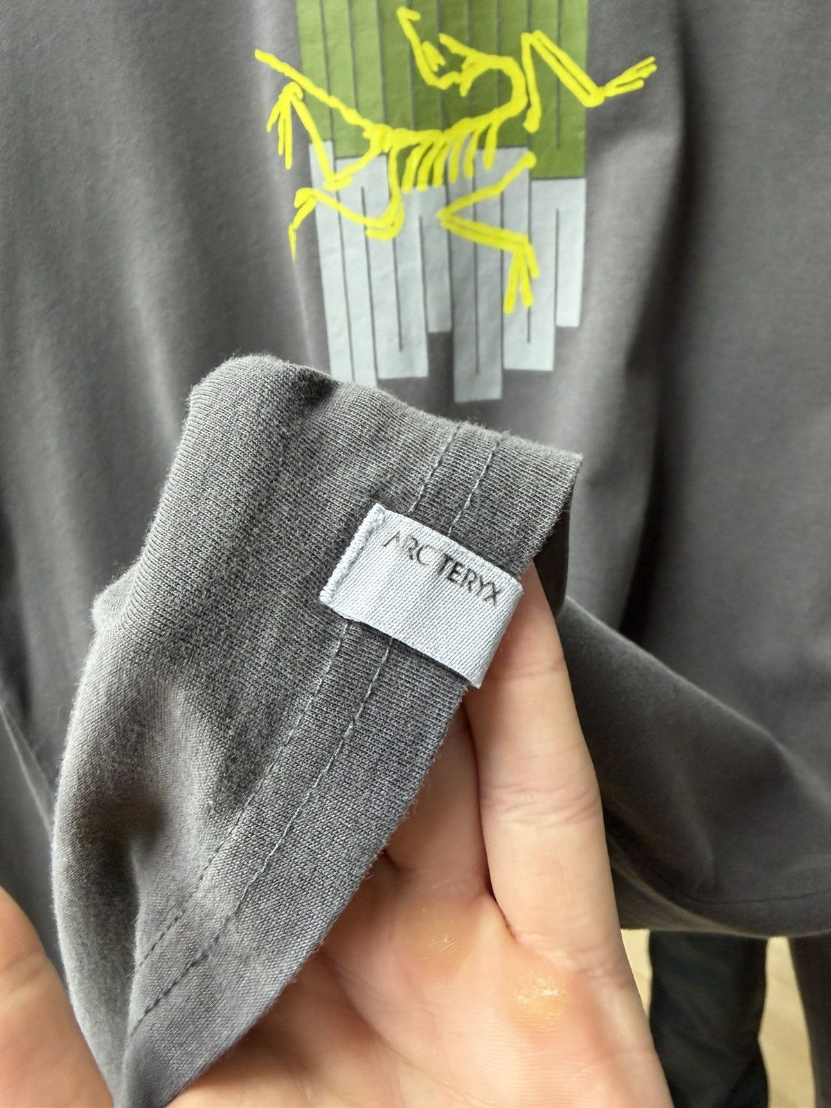 Arc'teryx Arc’teryx Graphic Longsleeve Shirt Grey Techwear Y2K Tee Size US L / EU 52-54 / 3 - 7 Thumbnail
