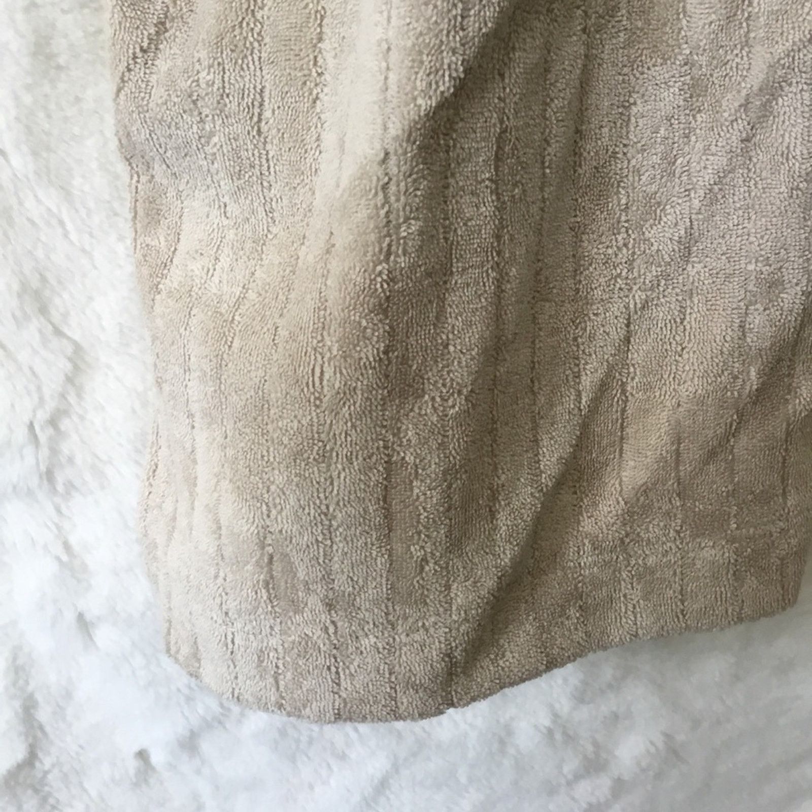 Other UpWest Beige Collared Half Button-Down Short-Sleeve Top Size L / US 10 / IT 46 - 11 Thumbnail