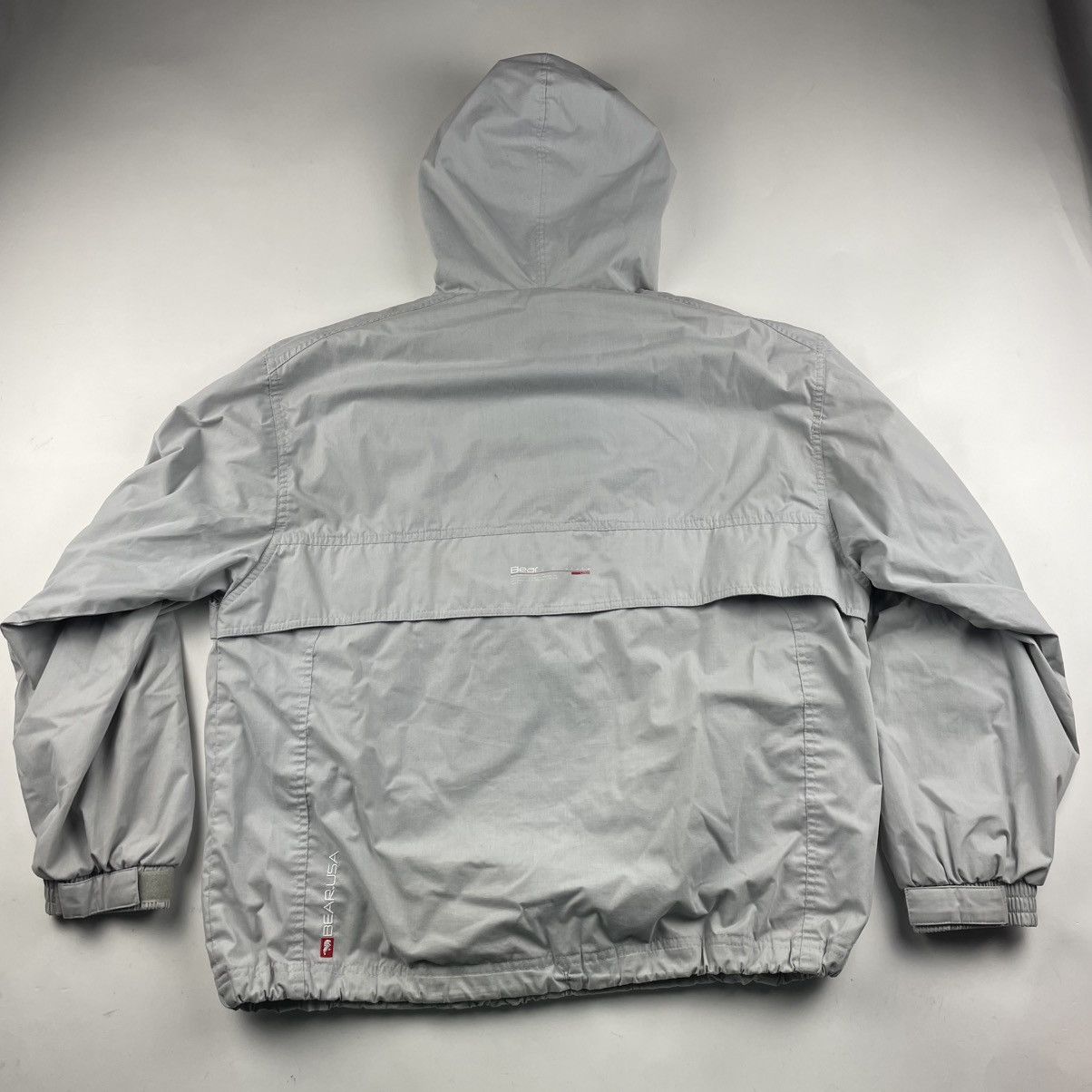Other Y2K Bear Usa NY State Anorak Jacket Pullover Grey Mens S/M Size US S / EU 44-46 / 1 - 16 Thumbnail