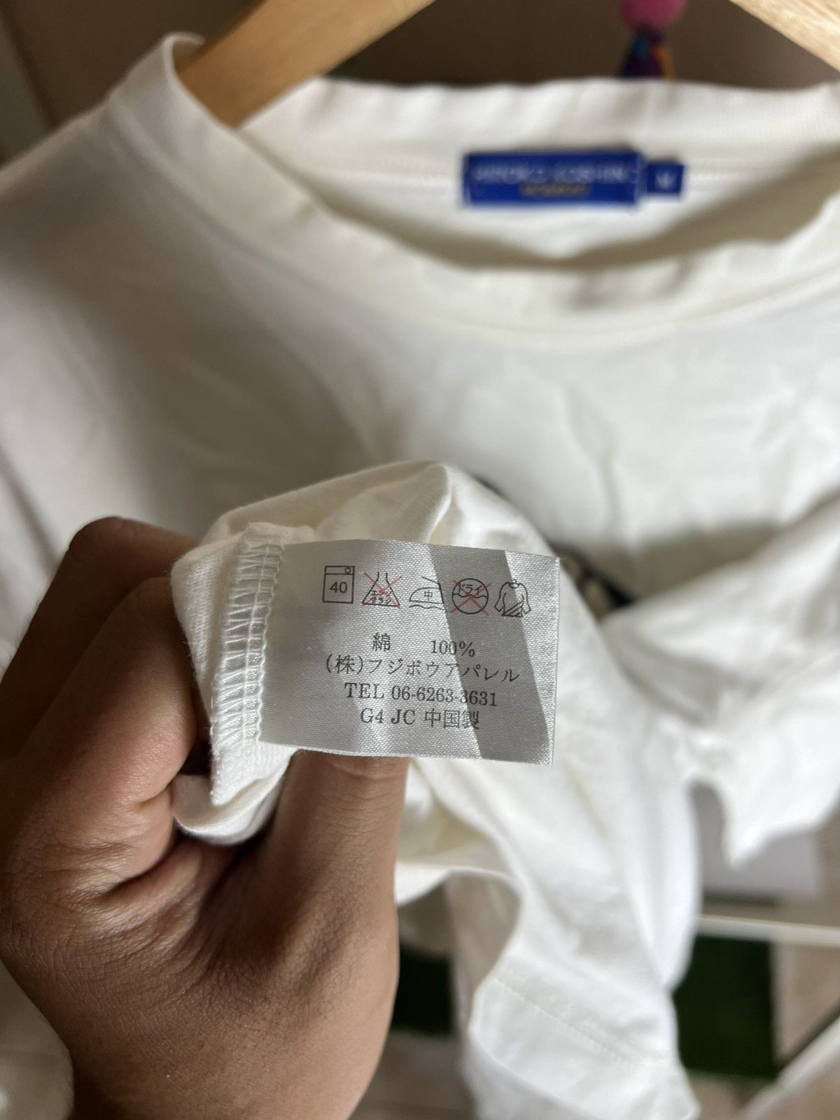 Designer × Hiroko Koshino Homme × Japanese Brand Vintage Hiroko Koshino Homme Norakuro San Mirror Print Size US M / EU 48-50 / 2 - 8 Thumbnail