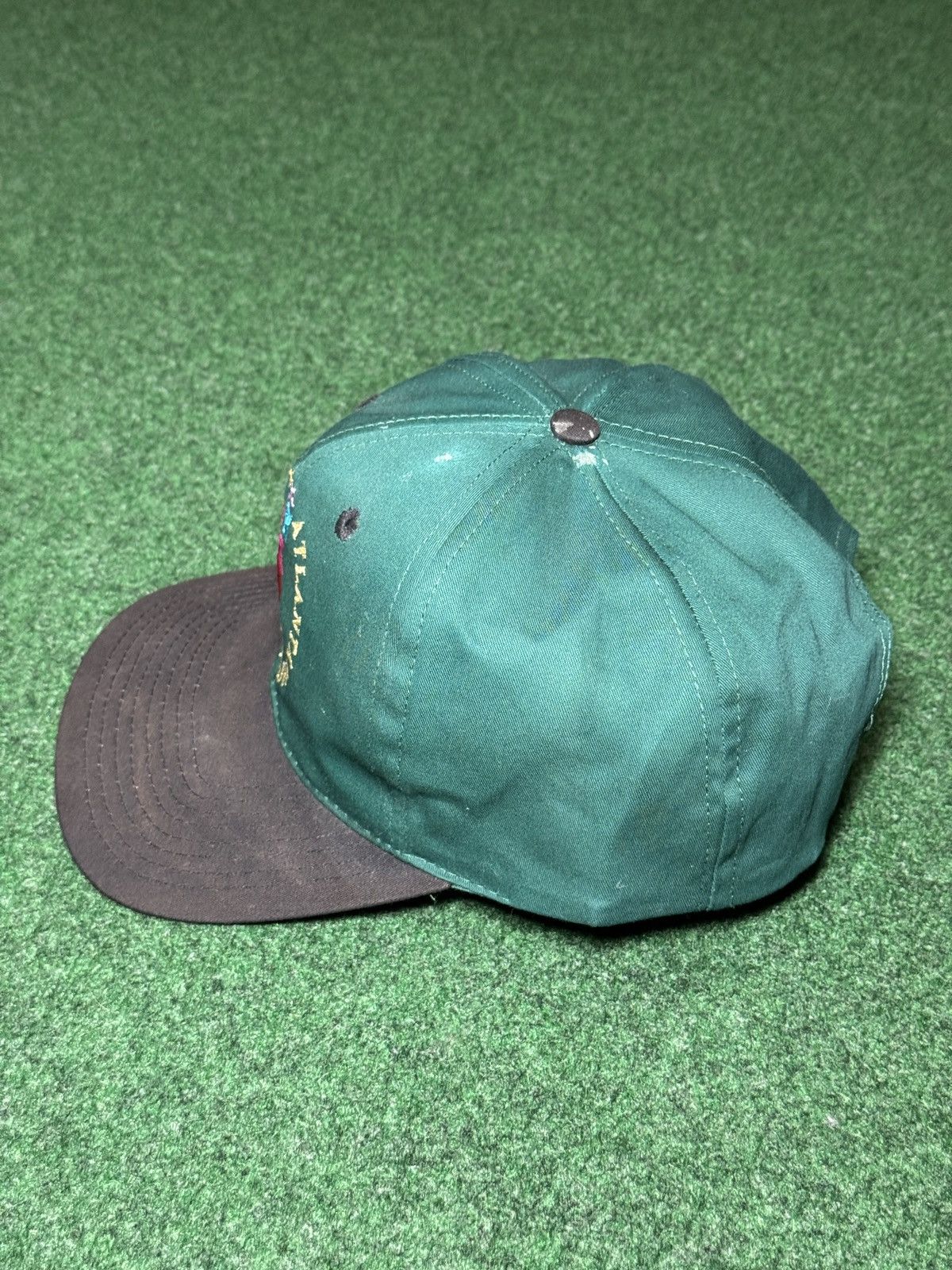 Vintage Vintage Olympics 90s Atlanta Snapback Winter Summer Cap Hat Size ONE SIZE - 4 Thumbnail