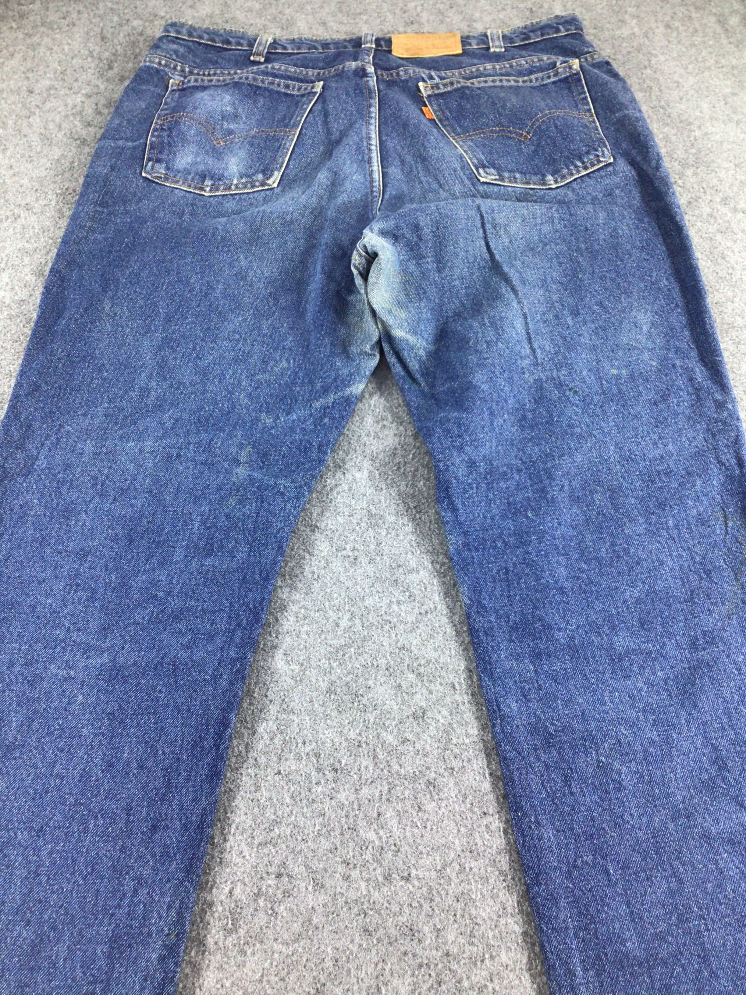 Levi's Vintage 80s Levis 619 Orange Tab Jeans-J316 Size US 37 - 4 Thumbnail