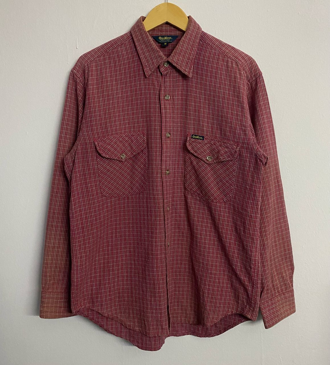 Oshkosh Vintage Oshkosh Checkered Flanel Button Ups Size US M / EU 48-50 / 2 - 1 Thumbnail