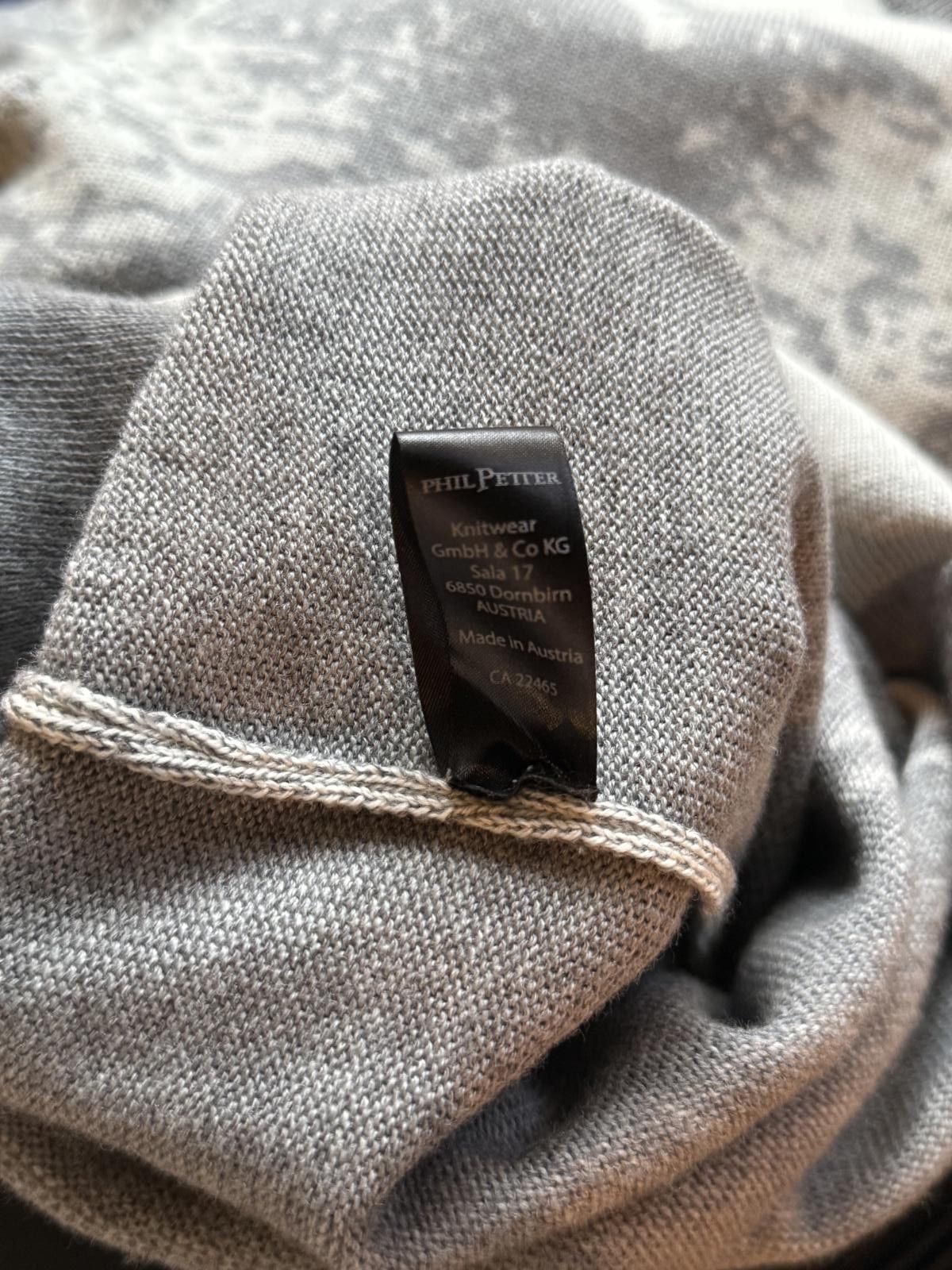 Other Phil Petter Alpin Grey Pullover Sweater Size US S / EU 44-46 / 1 - 4 Thumbnail